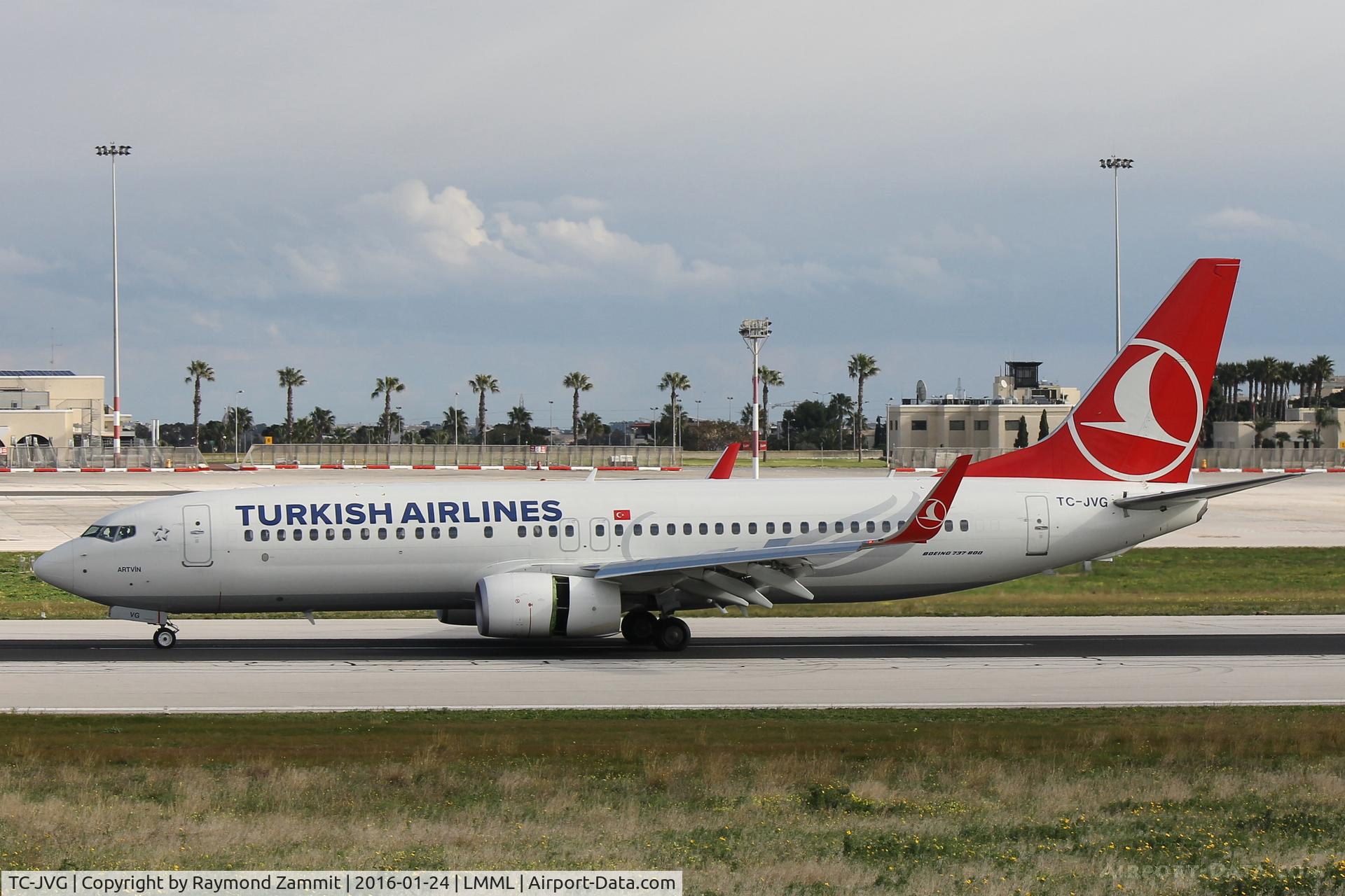 TC-JVG, 2014 Boeing 737-8F2 C/N 42009, B737-800 TC-JVG Turkish Airlines