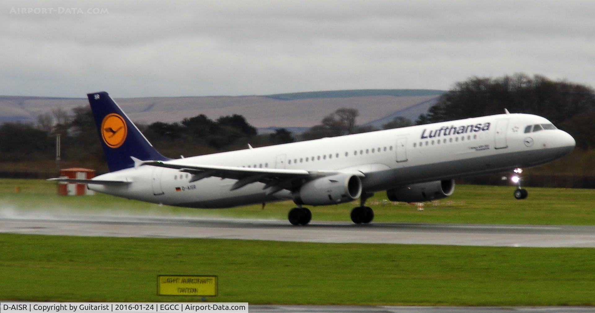 D-AISR, 2009 Airbus A321-231 C/N 3987, At Manchester