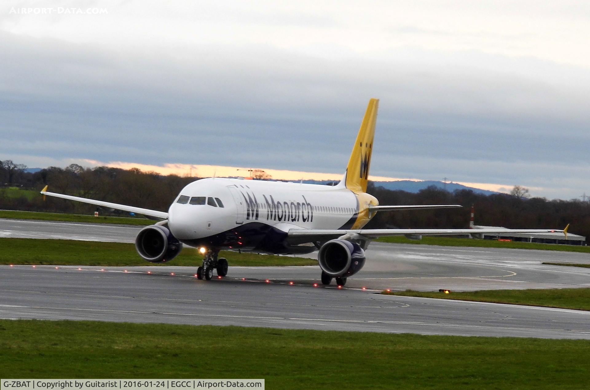 G-ZBAT, 2007 Airbus A320-214 C/N 3278, At Manchester