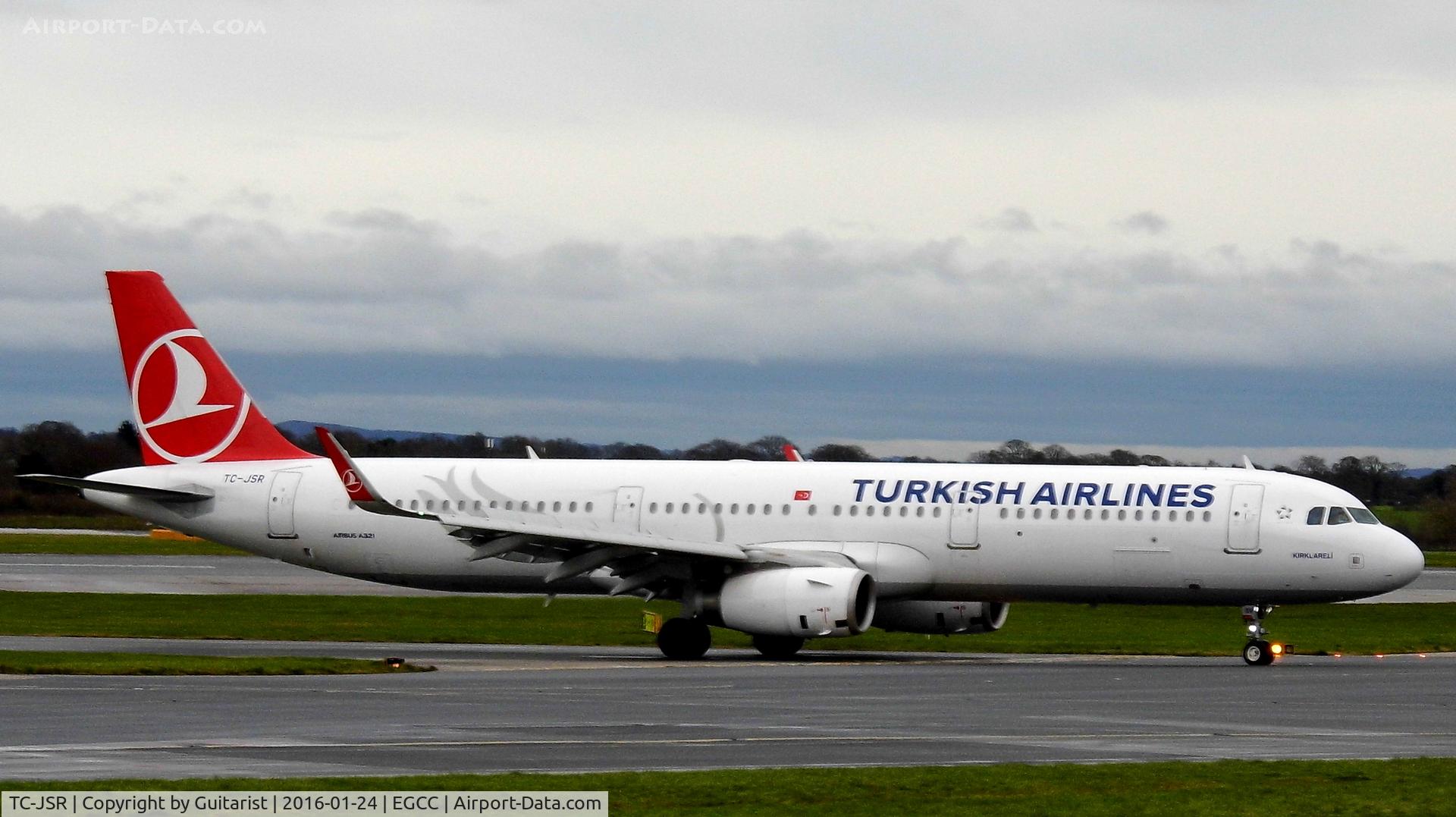 TC-JSR, 2015 Airbus A321-231 C/N 6652, At Manchester