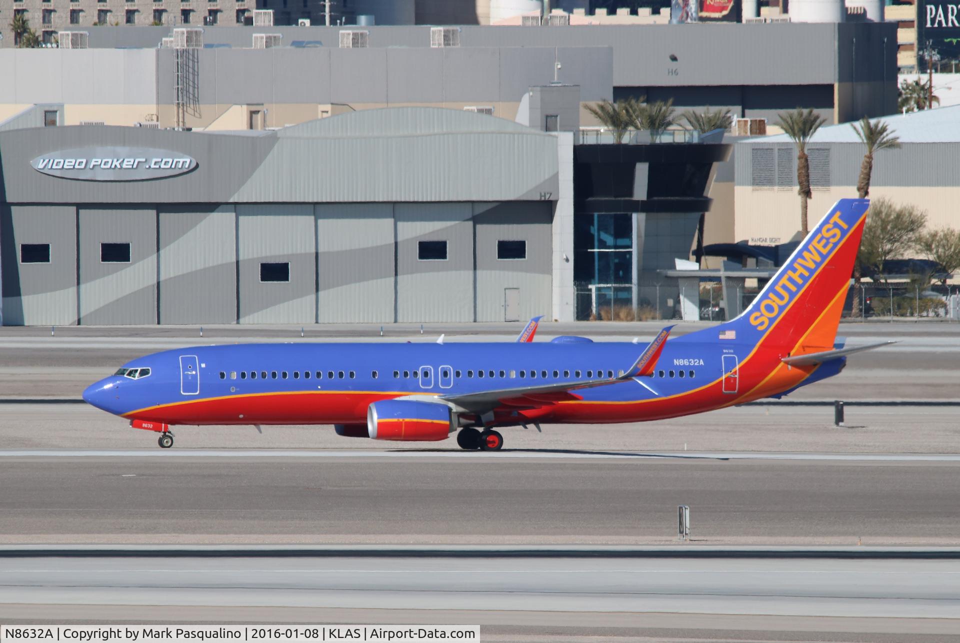 N8632A, 2014 Boeing 737-8H4 C/N 60082, Boeing 737-800