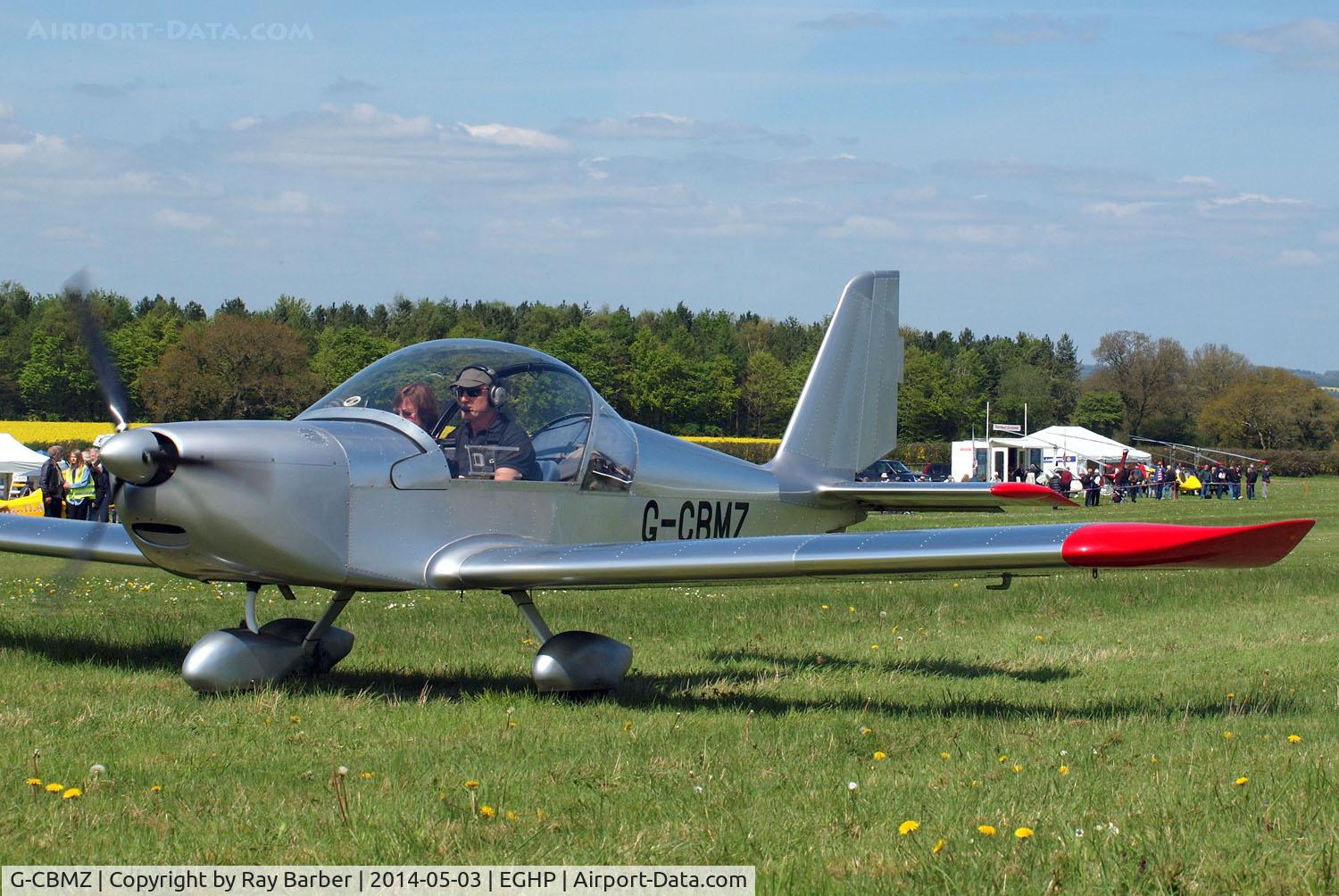G-CBMZ, 2002 Aerotechnik EV-97 Eurostar C/N PFA 315-13890, Evektor EV-97 Eurostar [2001-1136] Popham~G 03/05/2014