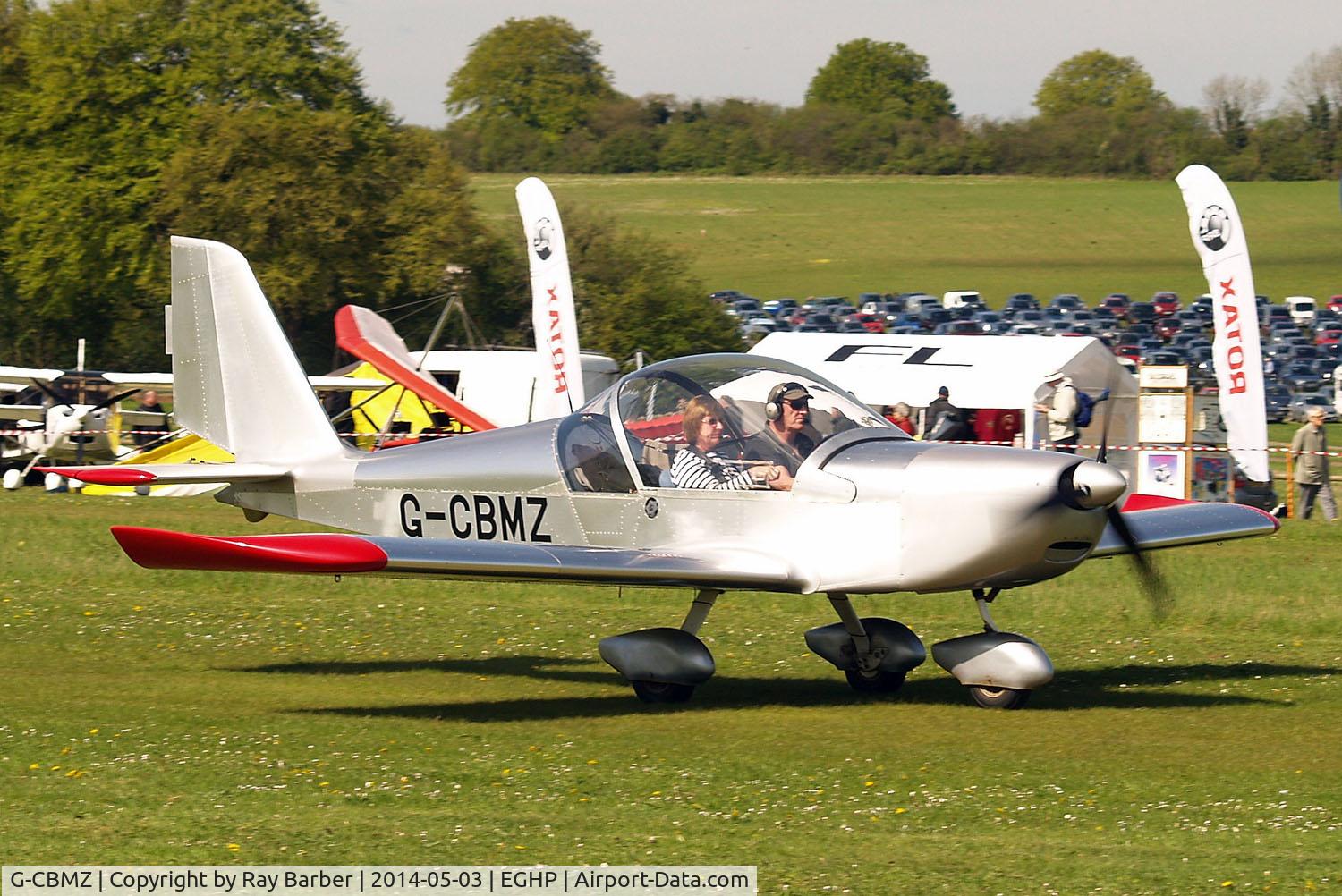 G-CBMZ, 2002 Aerotechnik EV-97 Eurostar C/N PFA 315-13890, Evektor EV-97 Eurostar [2001-1136] Popham~G 03/05/2014