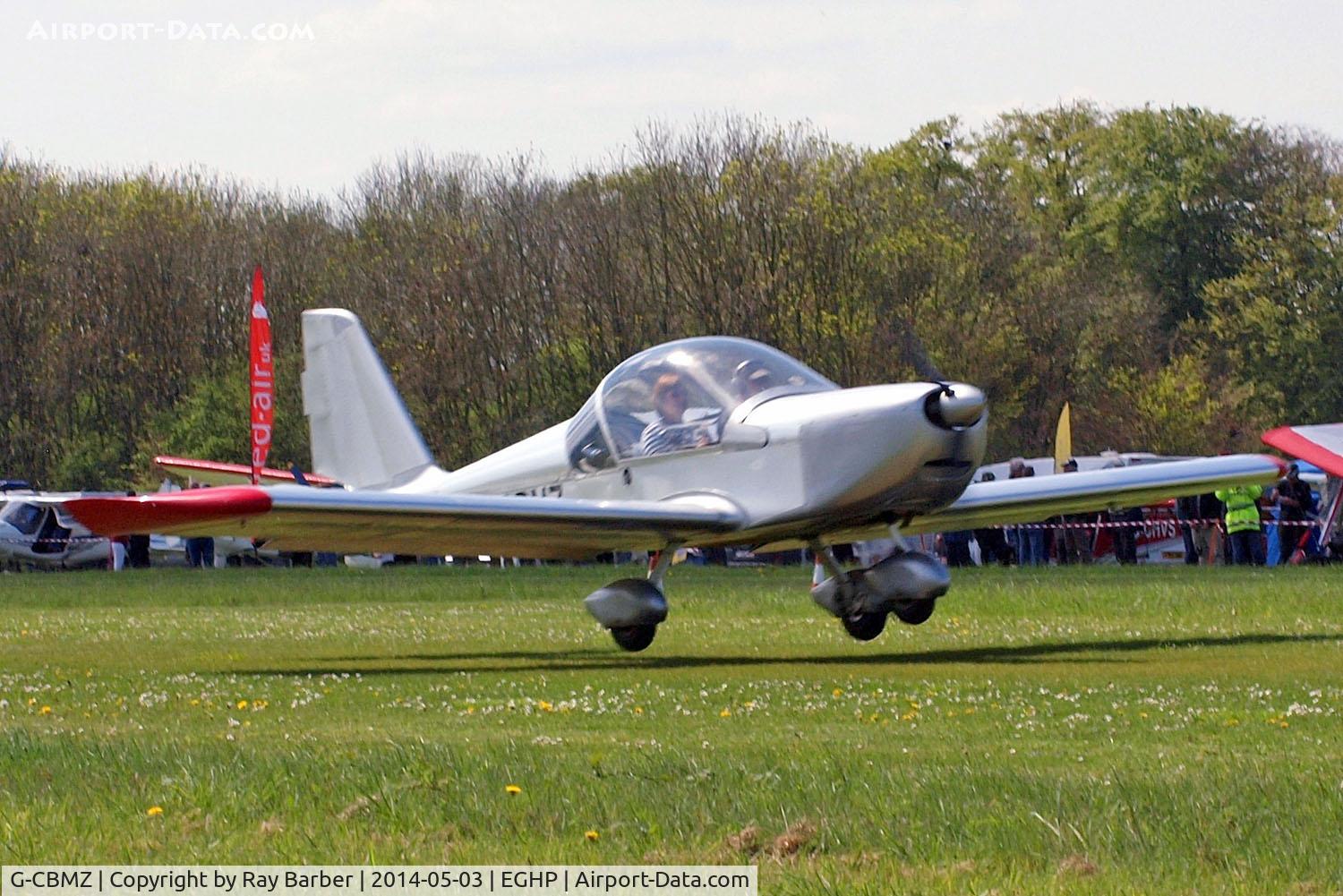 G-CBMZ, 2002 Aerotechnik EV-97 Eurostar C/N PFA 315-13890, Evektor EV-97 Eurostar [2001-1136] Popham~G 03/05/2014