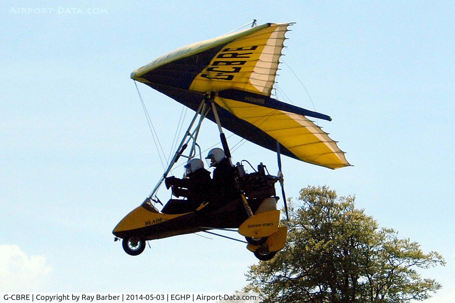 G-CBRE, 2002 Mainair Blade 912 C/N 1330-0602-7-W1125, Mainair Blade 912 [1330-0602-7] Popham~G 03/05/2014