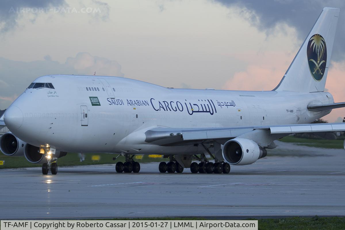 TF-AMF, 1990 Boeing 747-412/BCF C/N 24226, Park 9