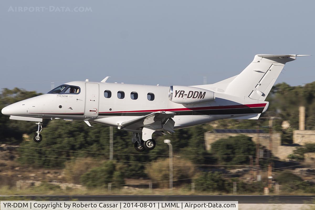 YR-DDM, 2013 Embraer EMB-500 Phenom 100 C/N 50000293, Runway 31