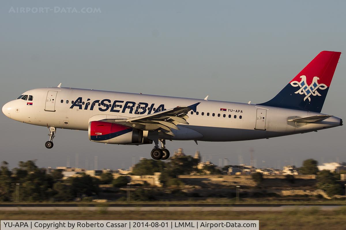 YU-APA, 2004 Airbus A319-132 C/N 2277, Runway 31
