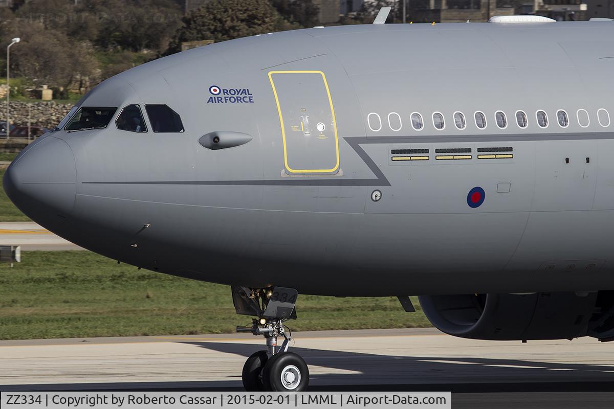 ZZ334, 2009 Airbus KC3 Voyager (A330-243MRTT) C/N 1033, Runway 31