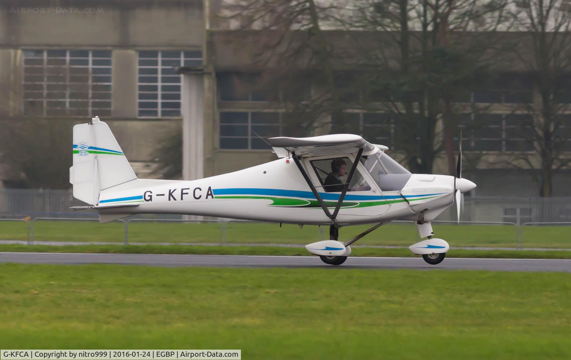 G-KFCA, 2013 Comco Ikarus C42 FB80 C/N 1309-7282, G-KFCA at EGBP (Kemble Airfield, UK)