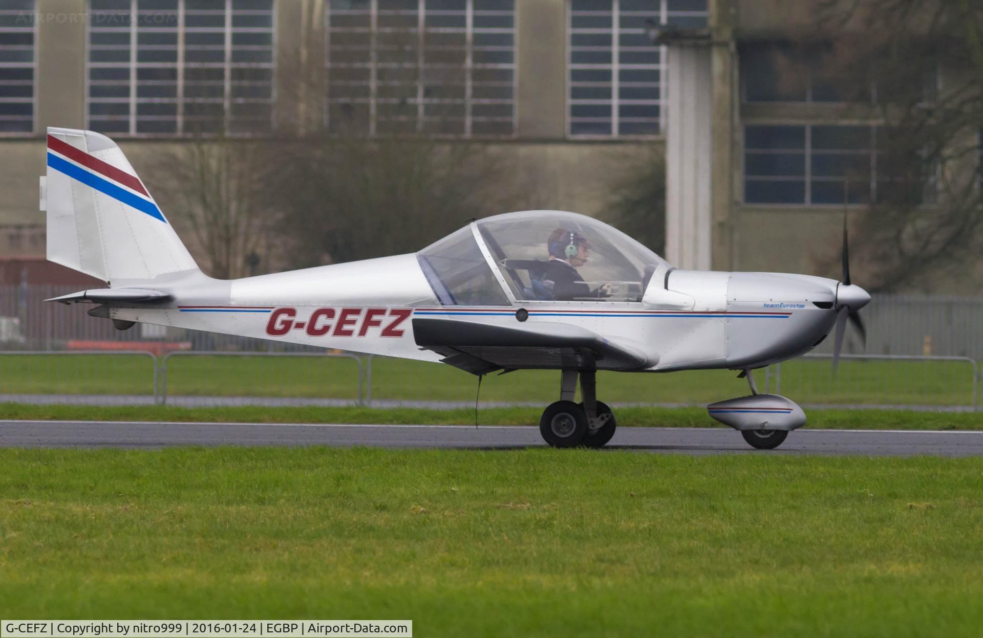G-CEFZ, 2006 Cosmik EV-97 TeamEurostar UK C/N 2824, G-CEFZ at EGBP (Kemble Airfield, UK)