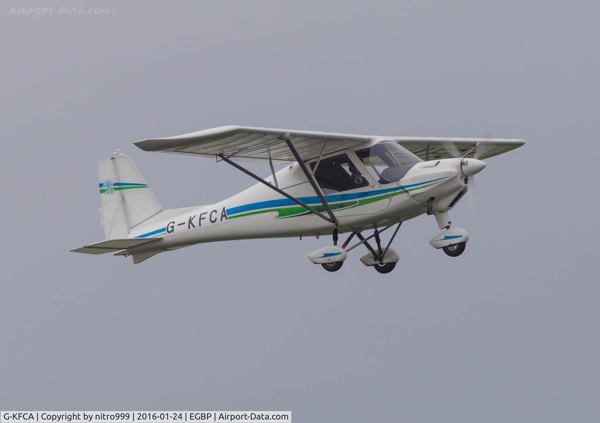 G-KFCA, 2013 Comco Ikarus C42 FB80 C/N 1309-7282, G-KFCA at EGBP (Kemble Airfield, UK)