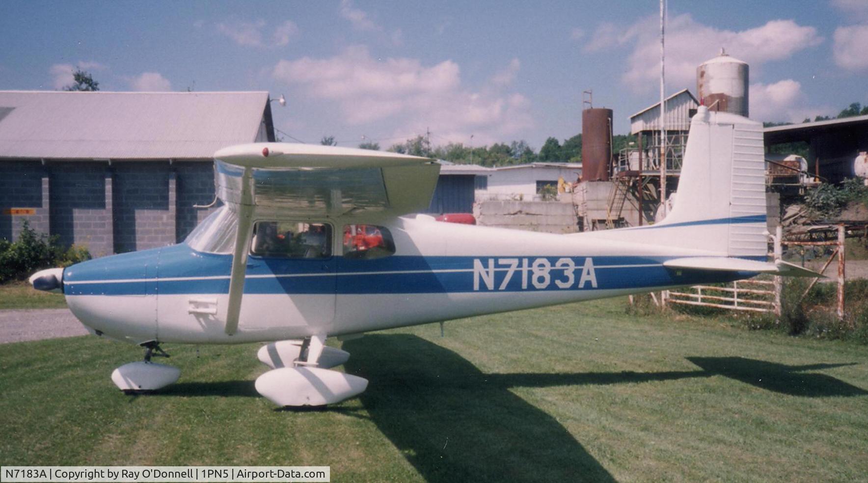 N7183A, 1956 Cessna 172 C/N 29283, Wonderful a/c we purchased in Stanford, FL years ago.