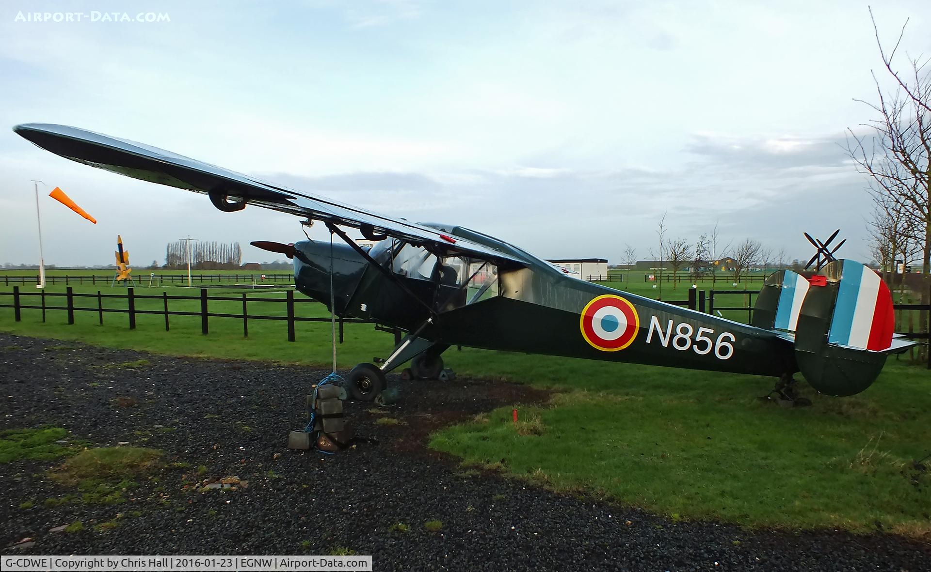 G-CDWE, 1950 Nord NC-856 Norvigie C/N 01, at Wickenby