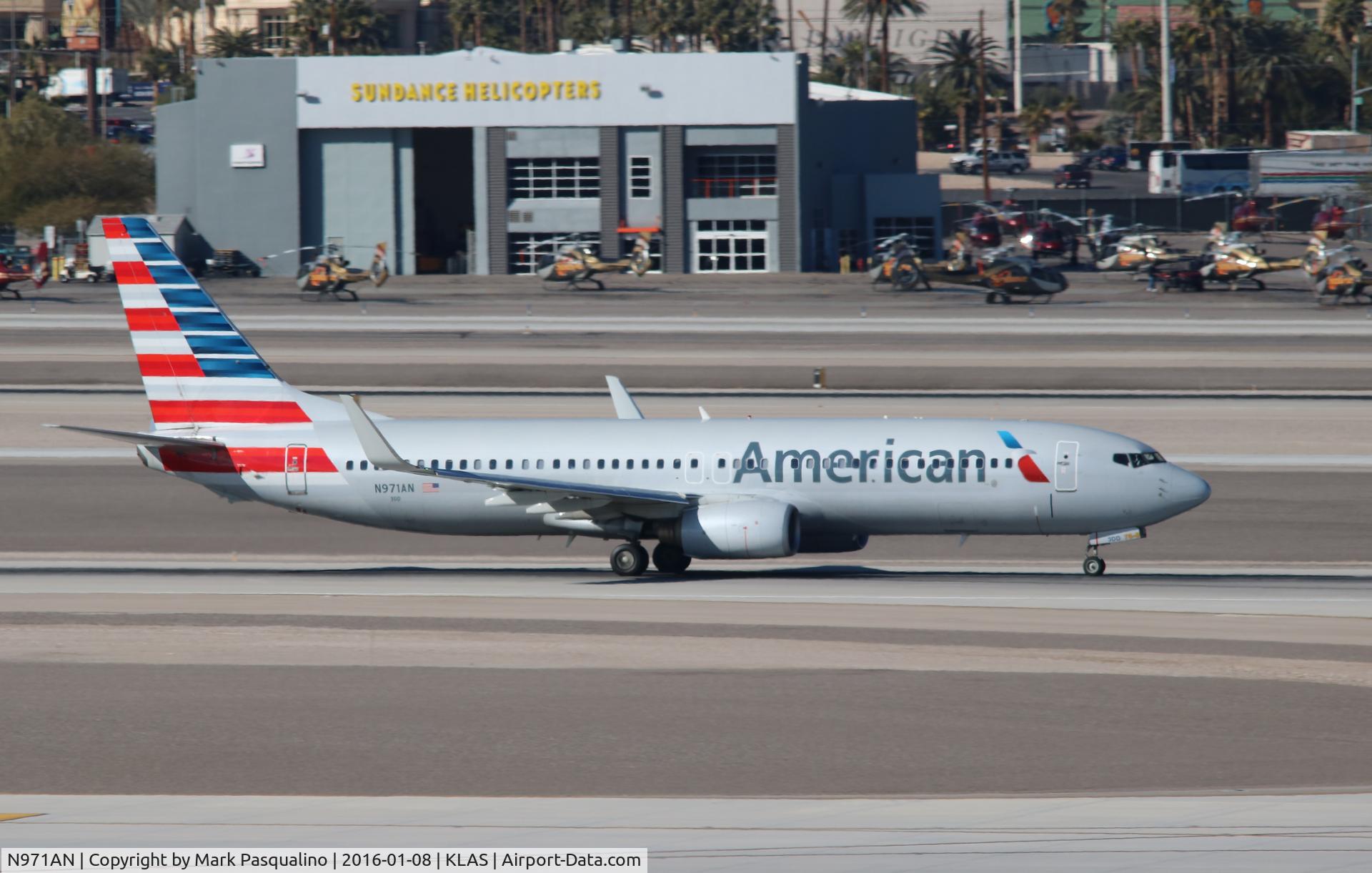 N971AN, 2001 Boeing 737-823 C/N 29547, Boeing 737-800