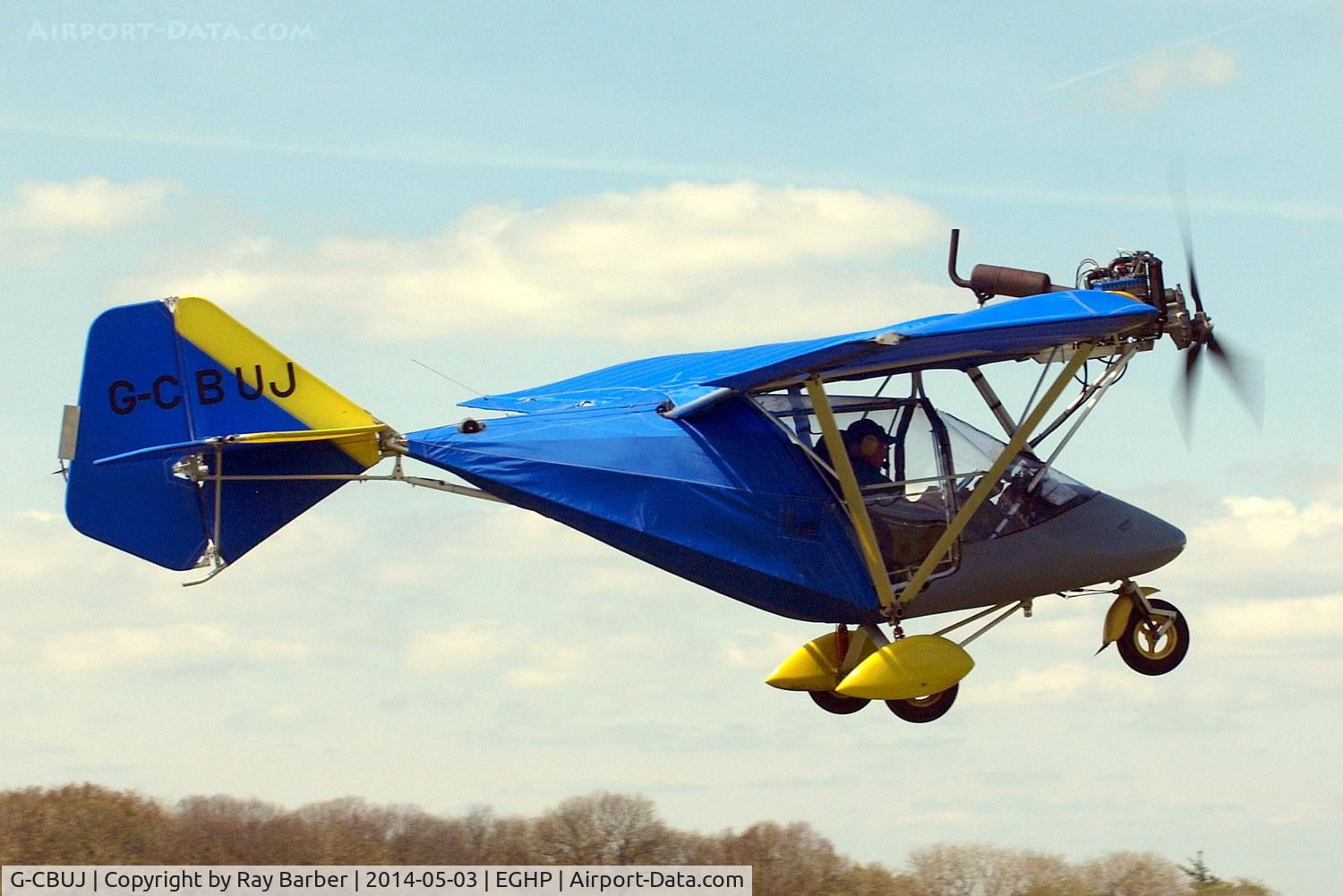 G-CBUJ, 2003 Raj Hamsa X-Air 582(10) C/N BMAA/HB/212, Raj Hamsa X Air 582(10) [BMAA/HB/212] Popham~G 03/05/2014