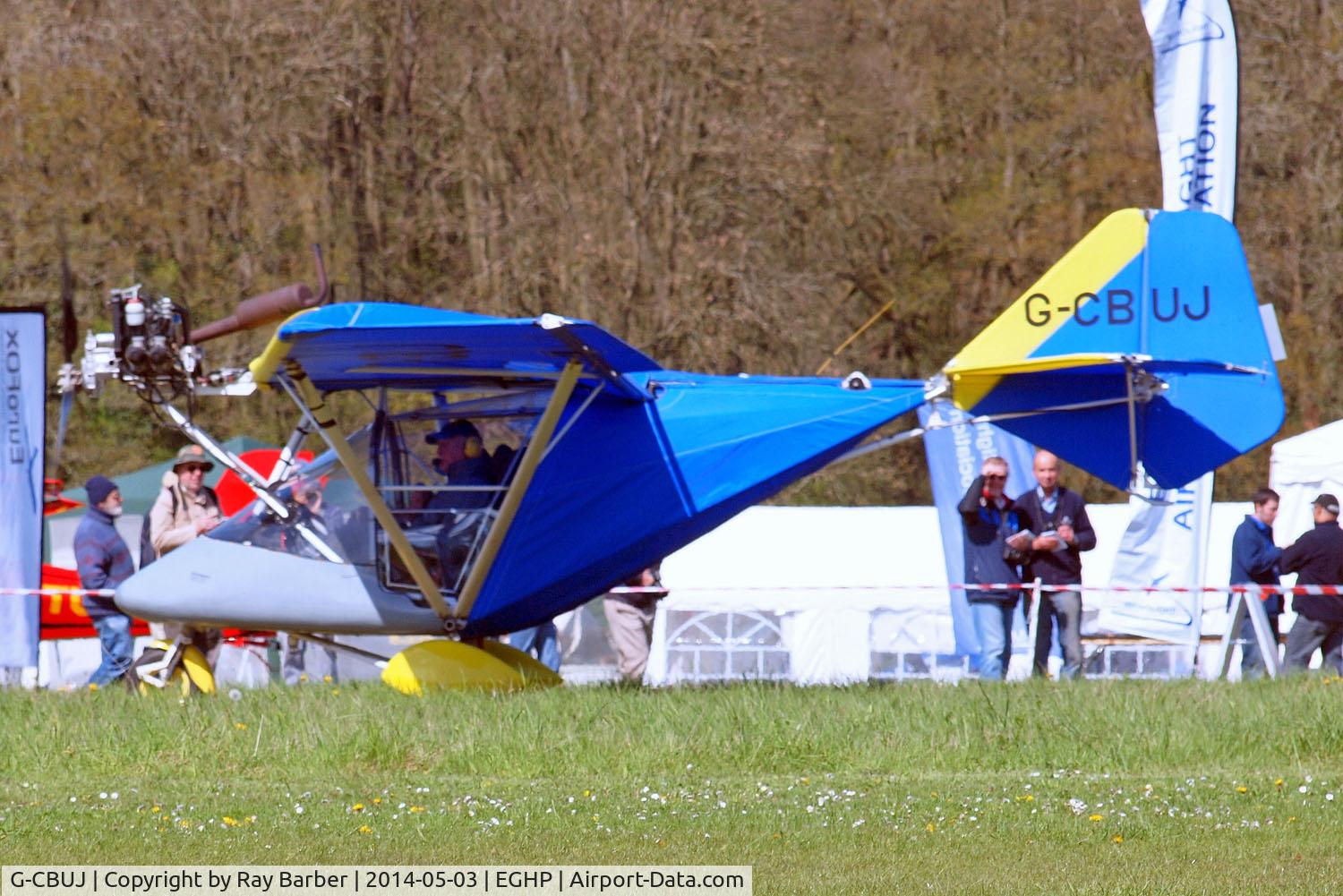 G-CBUJ, 2003 Raj Hamsa X-Air 582(10) C/N BMAA/HB/212, Raj Hamsa X Air 582(10) [BMAA/HB/212] Popham~G 03/05/2014