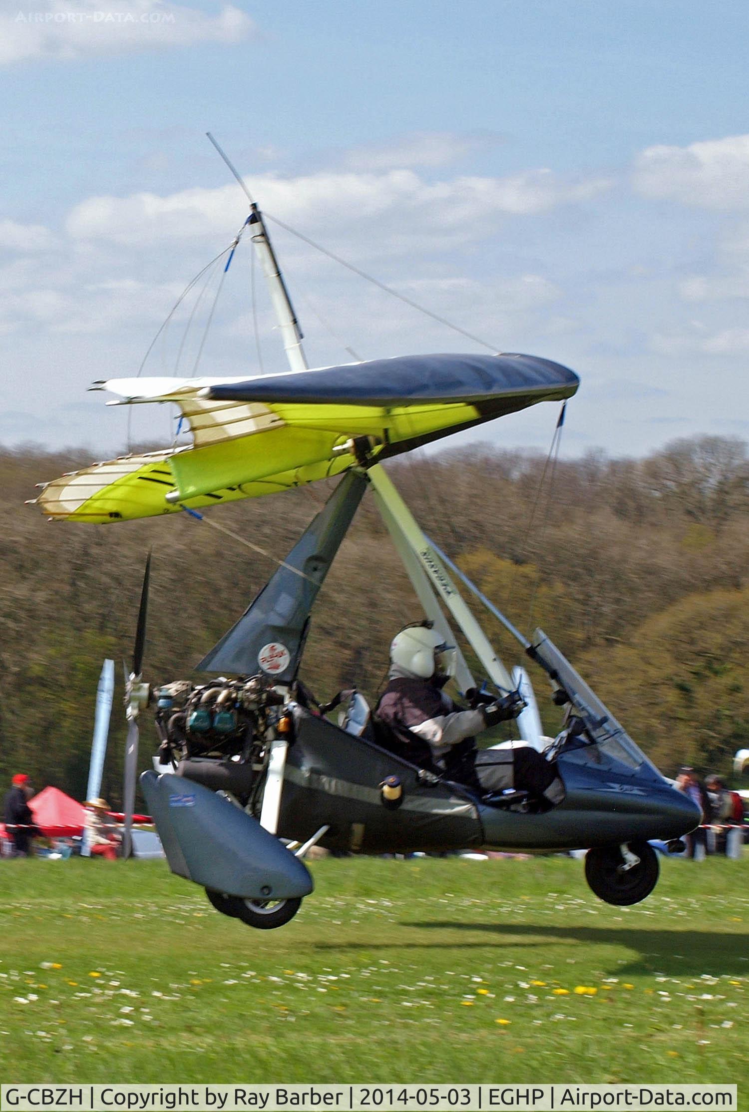 G-CBZH, 2003 Pegasus Quik C/N 7934, Solar Wings Pegasus Quik [7934] Popham~G 03/05/2014