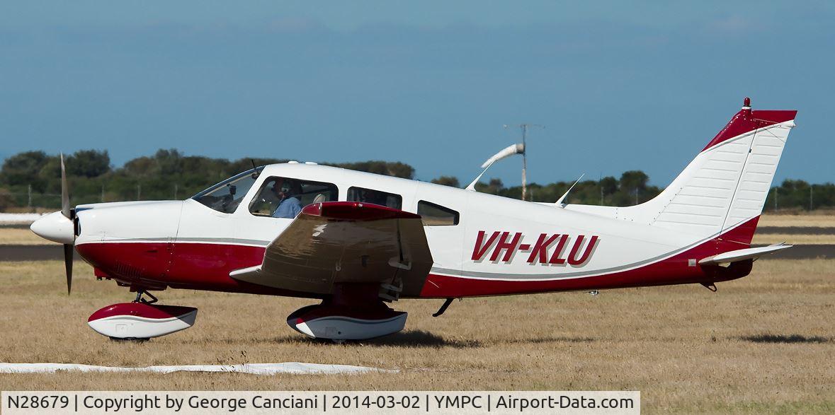 N28679, 1979 Piper PA-28-181 Archer II C/N 28-7990424, This Piper Archer II is now in Australia and registered as VH-KLU