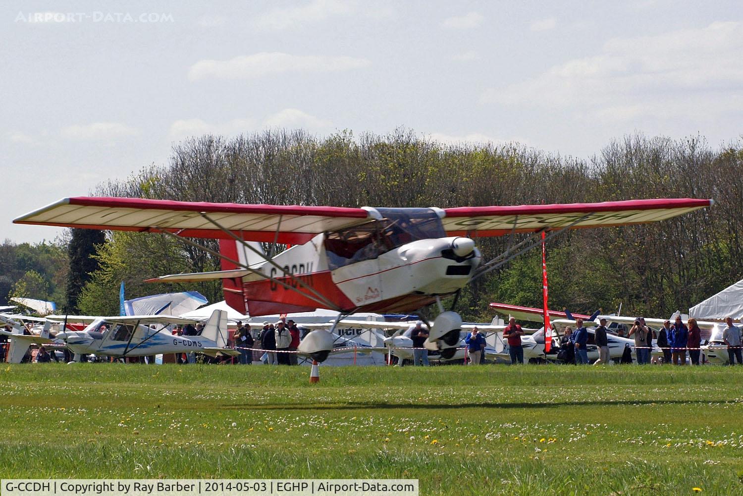 G-CCDH, 2003 Hepworth Skyranger 912(2) C/N BMAA/HB/233, Best Off Skyranger 912(2) [BMAA/HB/233] Popham~G 03/05/2014