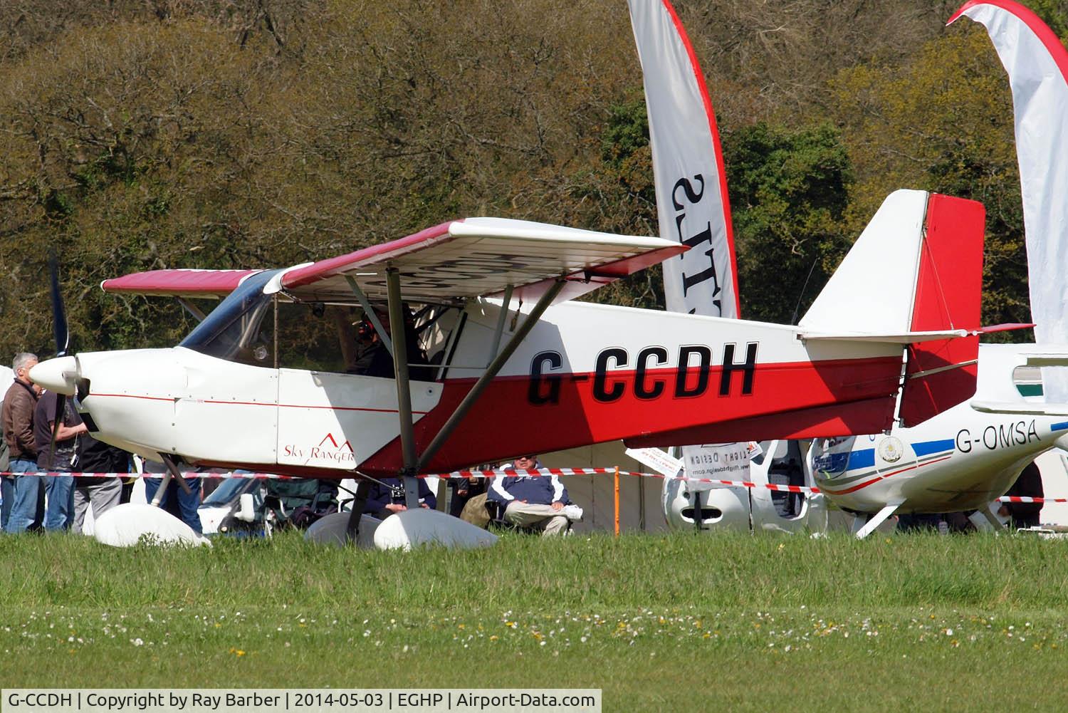 G-CCDH, 2003 Hepworth Skyranger 912(2) C/N BMAA/HB/233, Best Off Skyranger 912(2) [BMAA/HB/233] Popham~G 03/05/2014