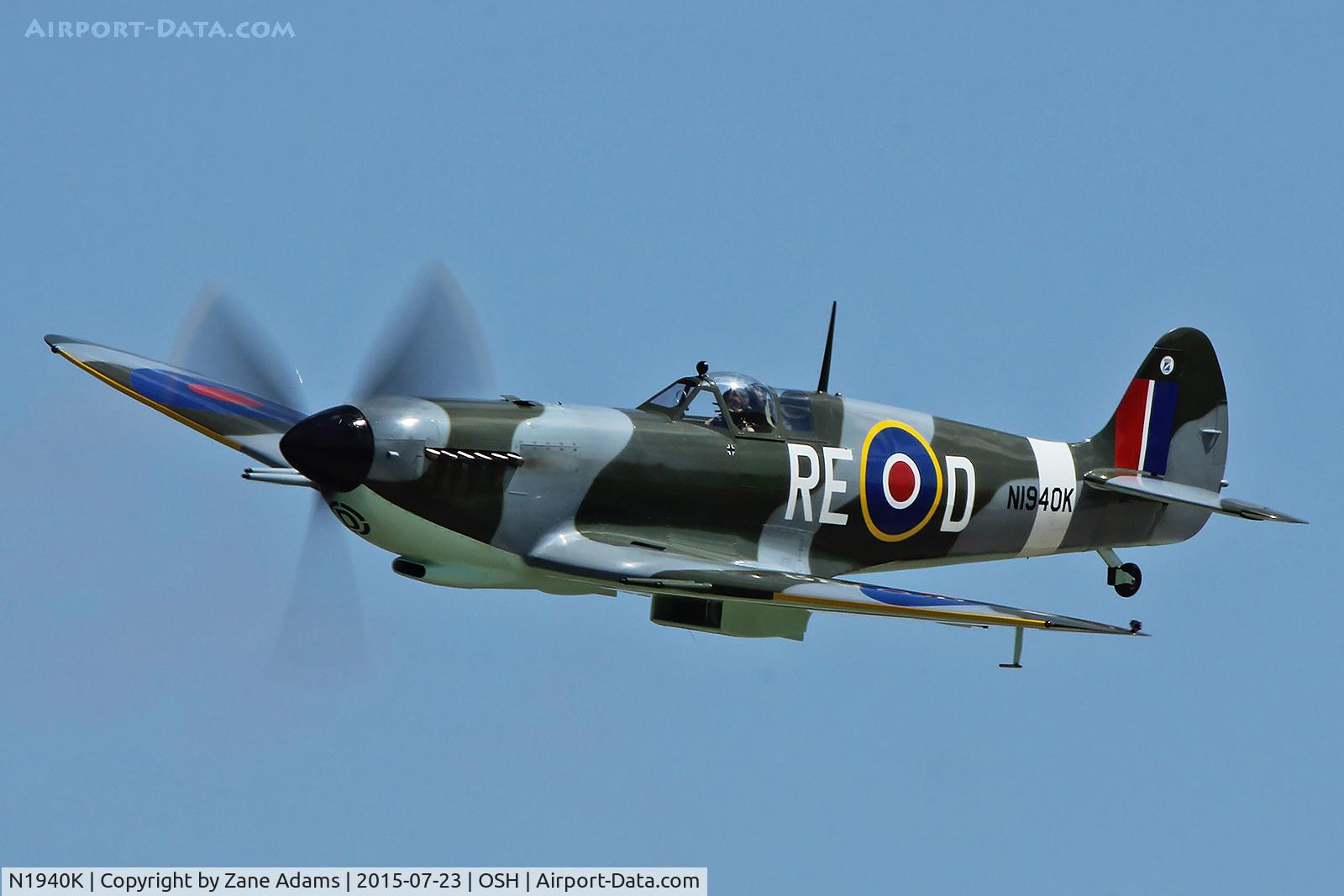 N1940K, 2003 Jurca MJ-100 Spitfire C/N MK9EX, 2015 EAA AirVenture - Oshkosh, Wisconsin