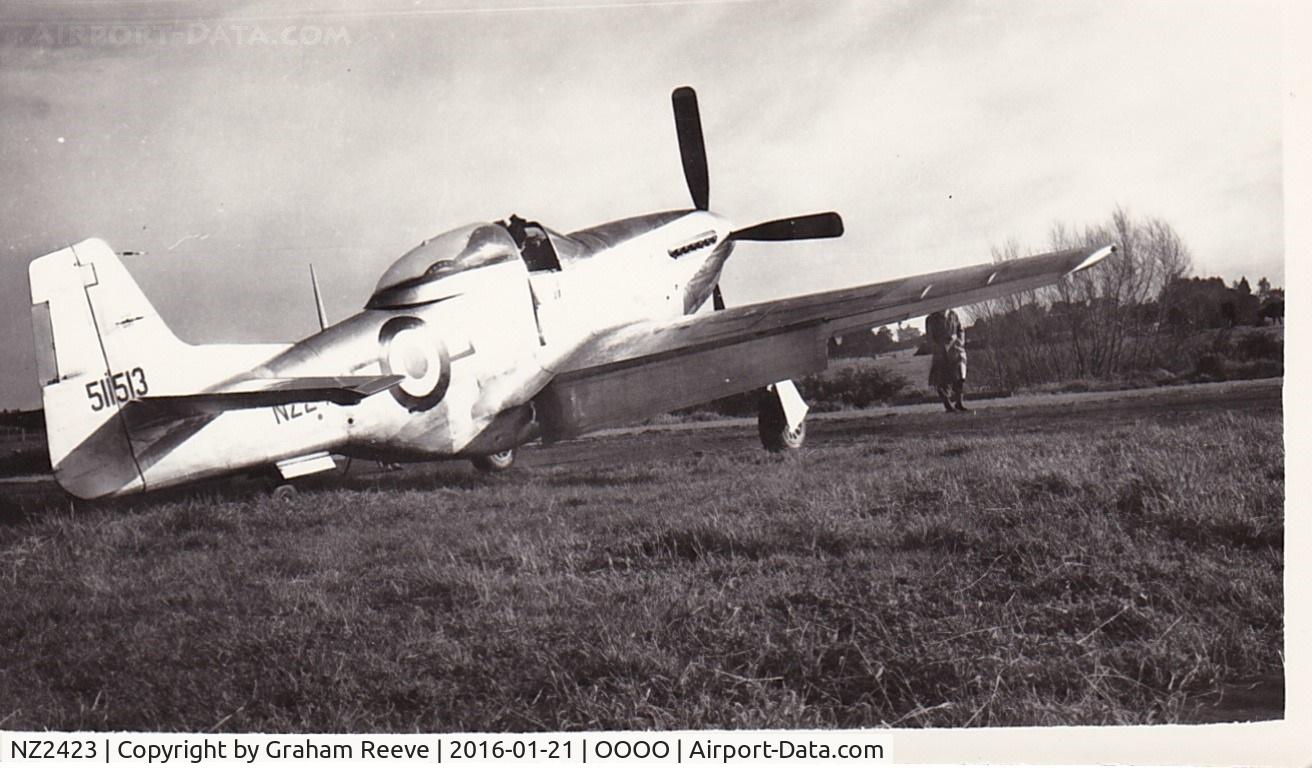 NZ2423, North American P-51D-30NT Mustang C/N 124-48266, RNAZ Mustang.