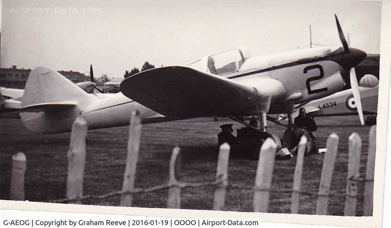G-AEOG, Heston Hordern-Richmond Autoplane C/N 01, Recently discovered photograph.
