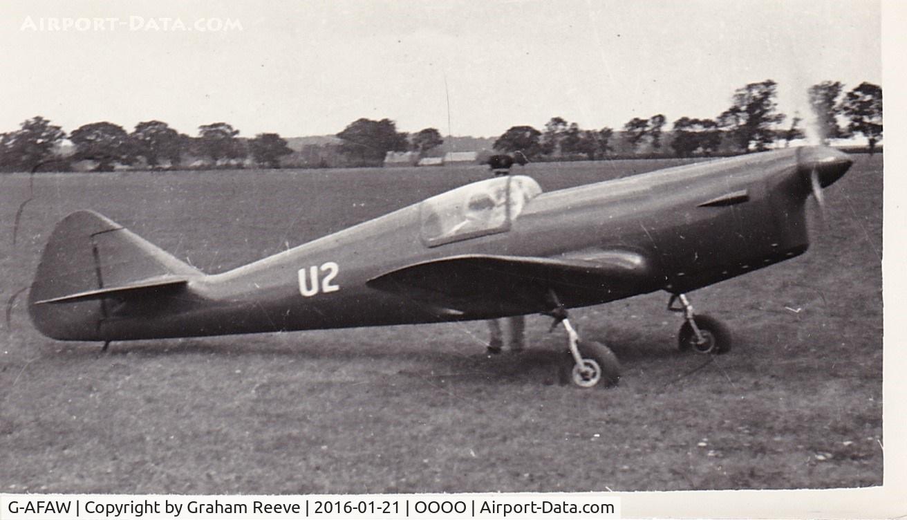 G-AFAW, Miles M13 Hobby C/N 1Y, Recently discovered photograph.