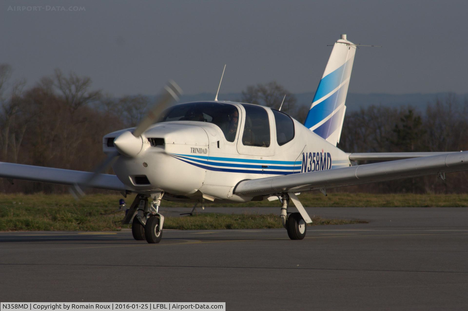 N358MD, Socata TB-20 Trinidad C/N 911, Taxiing