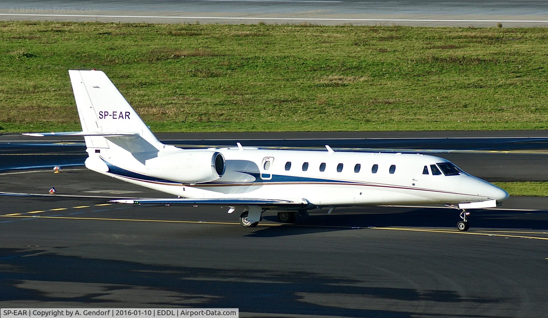 SP-EAR, 2008 Cessna 680 Citation Sovereign C/N 680-0213, Private (untitled), here at Düsseldorf Int'l(EDDL)