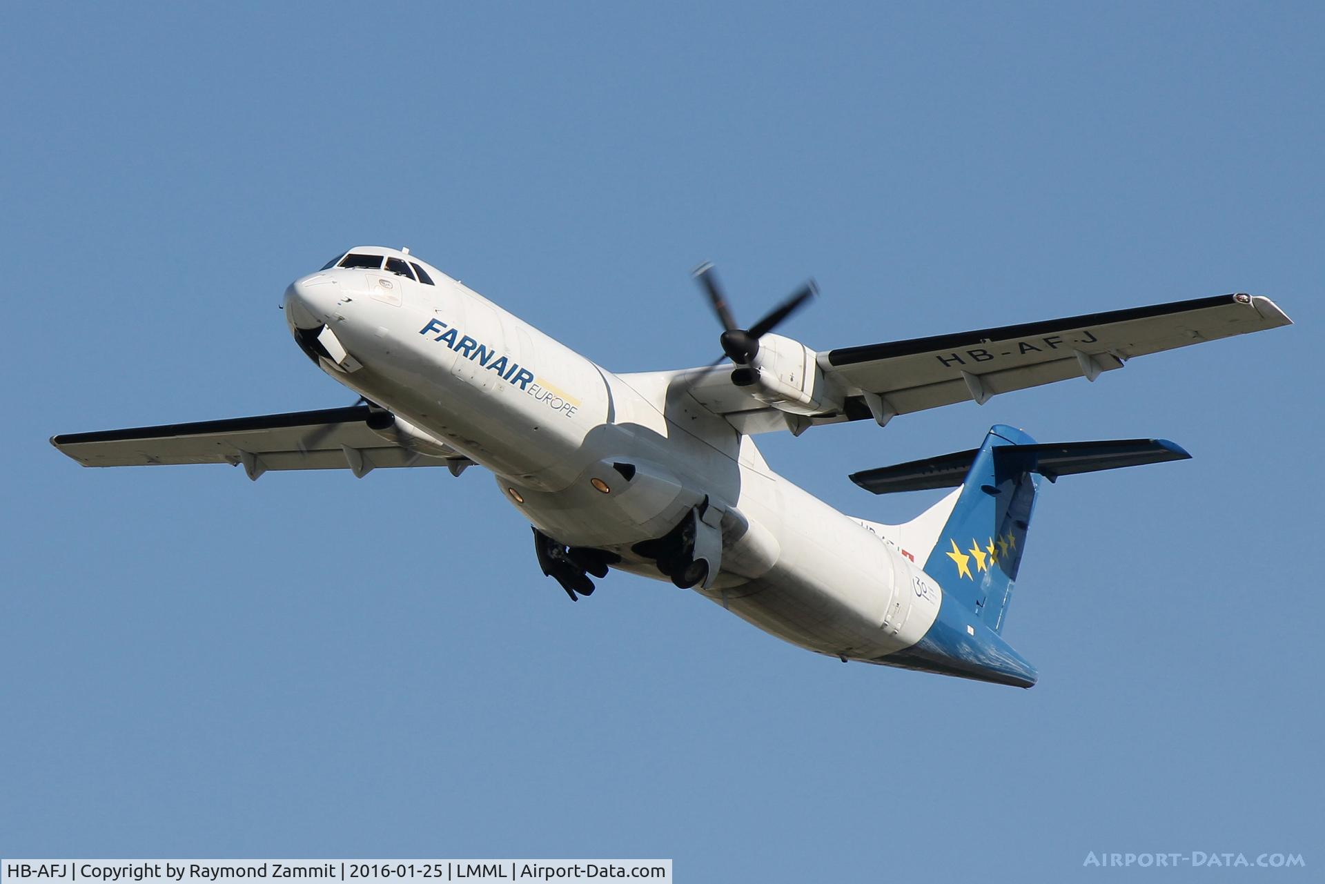 HB-AFJ, 1989 ATR 72-202 C/N 154, ATR-72 HB-AFJ Farnair
