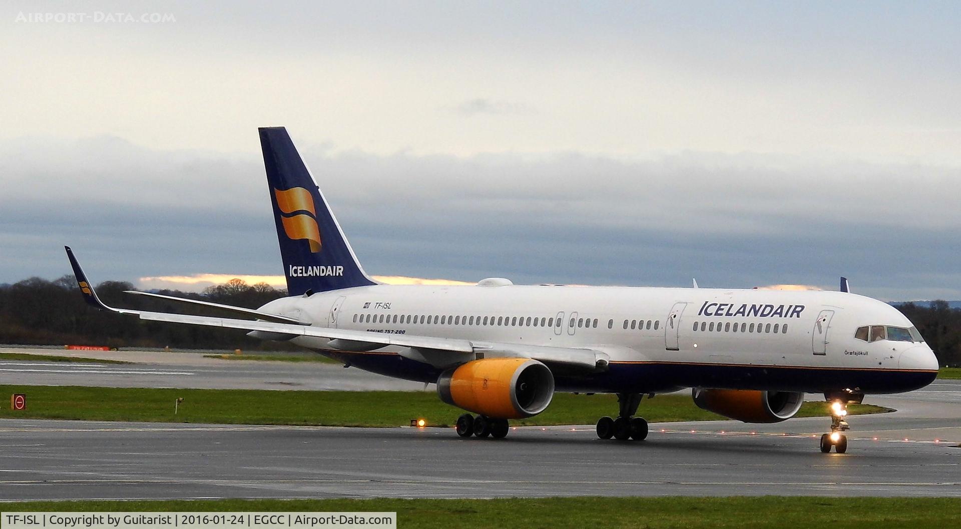 TF-ISL, 1991 Boeing 757-223 C/N 25295, At Manchester