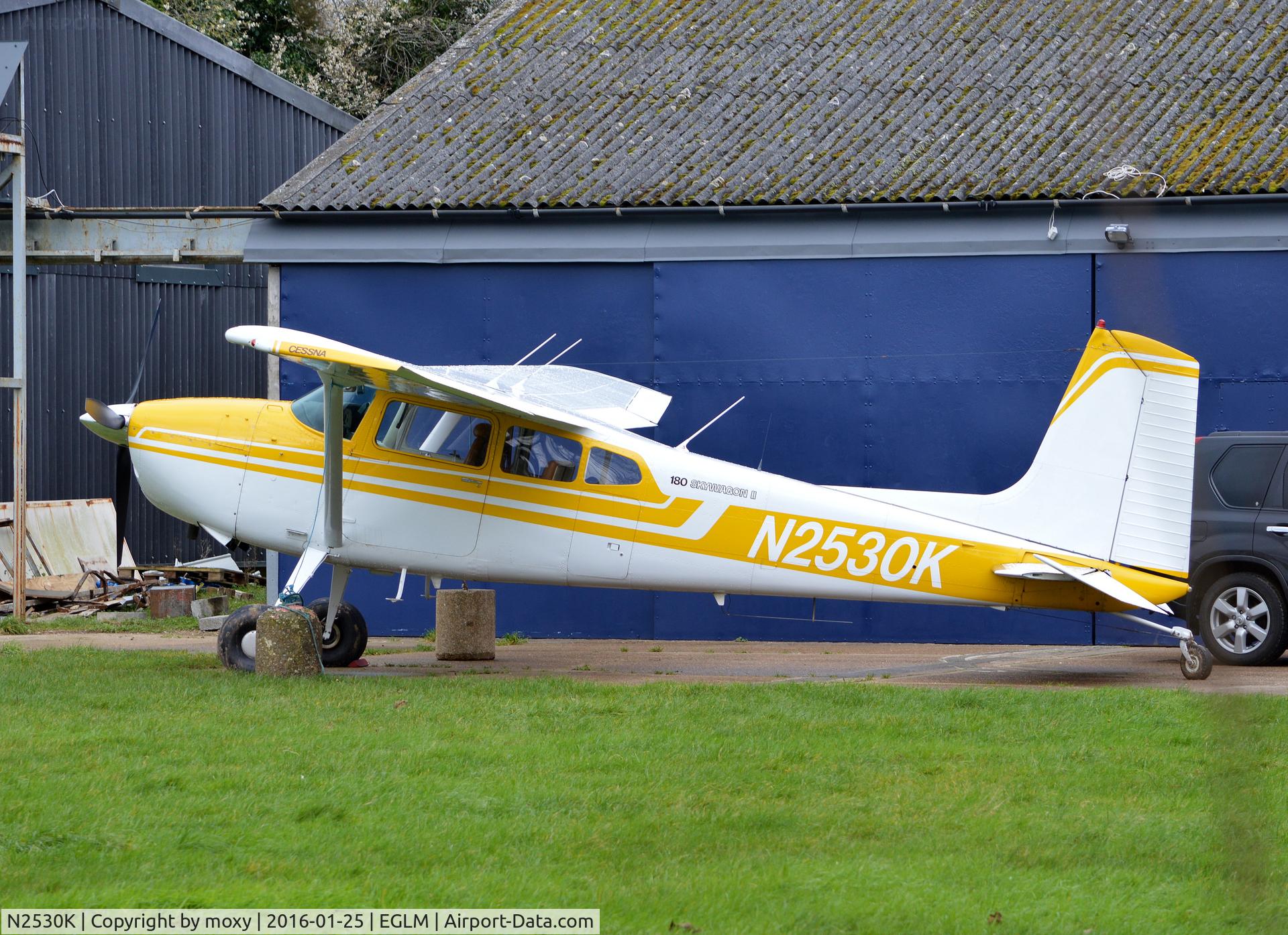 N2530K, 1978 Cessna 180K Skywagon C/N 18052972, Cessna 180 Skywagon II at White Waltham