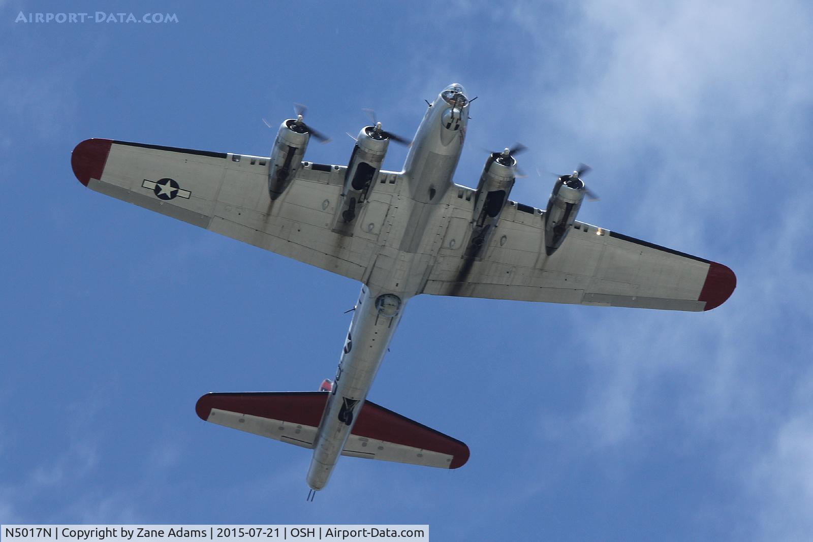 N5017N, 1944 Lockheed/Vega (Boeing) B-17G-105-VE Flying Fortress C/N 8649, 2015 - EAA AirVenture - Oshkosh Wisconsin
