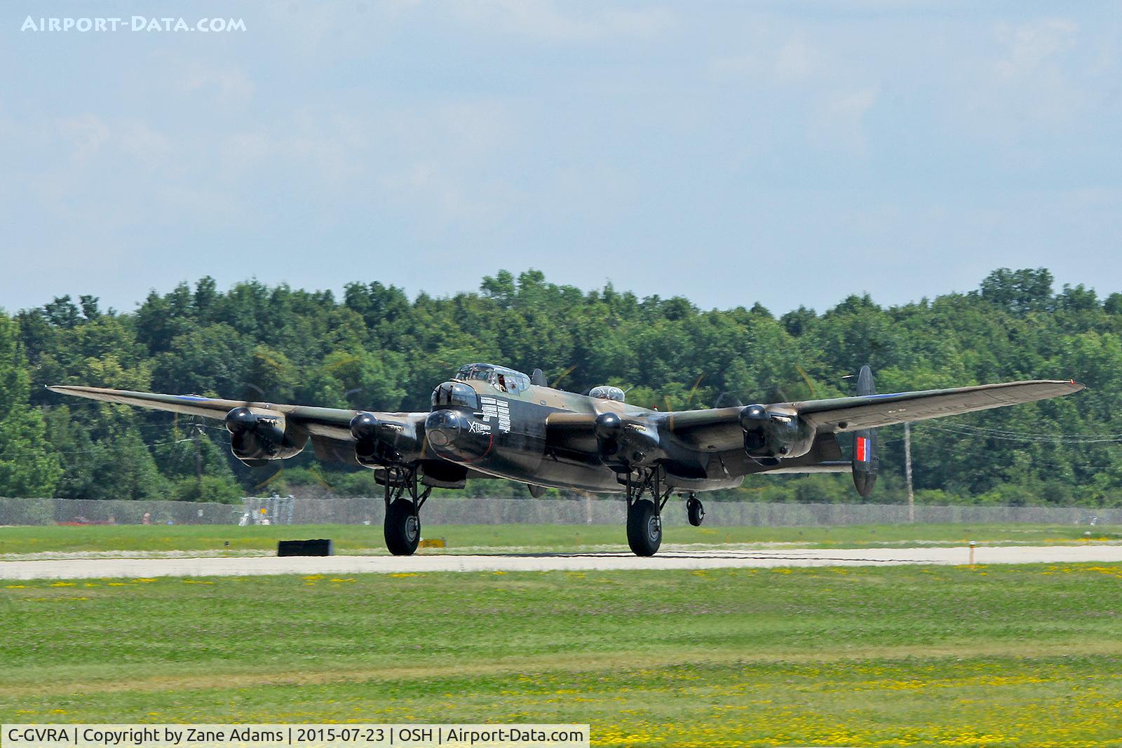 C-GVRA, 1945 Victory Aircraft Avro 683 Lancaster BX C/N FM 213 (3414), 2015 - EAA AirVenture - Oshkosh Wisconsin