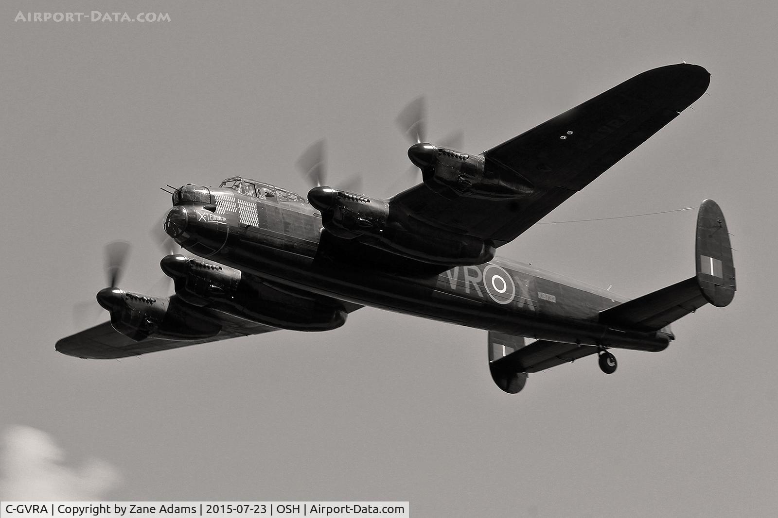 C-GVRA, 1945 Victory Aircraft Avro 683 Lancaster BX C/N FM 213 (3414), 2015 - EAA AirVenture - Oshkosh Wisconsin