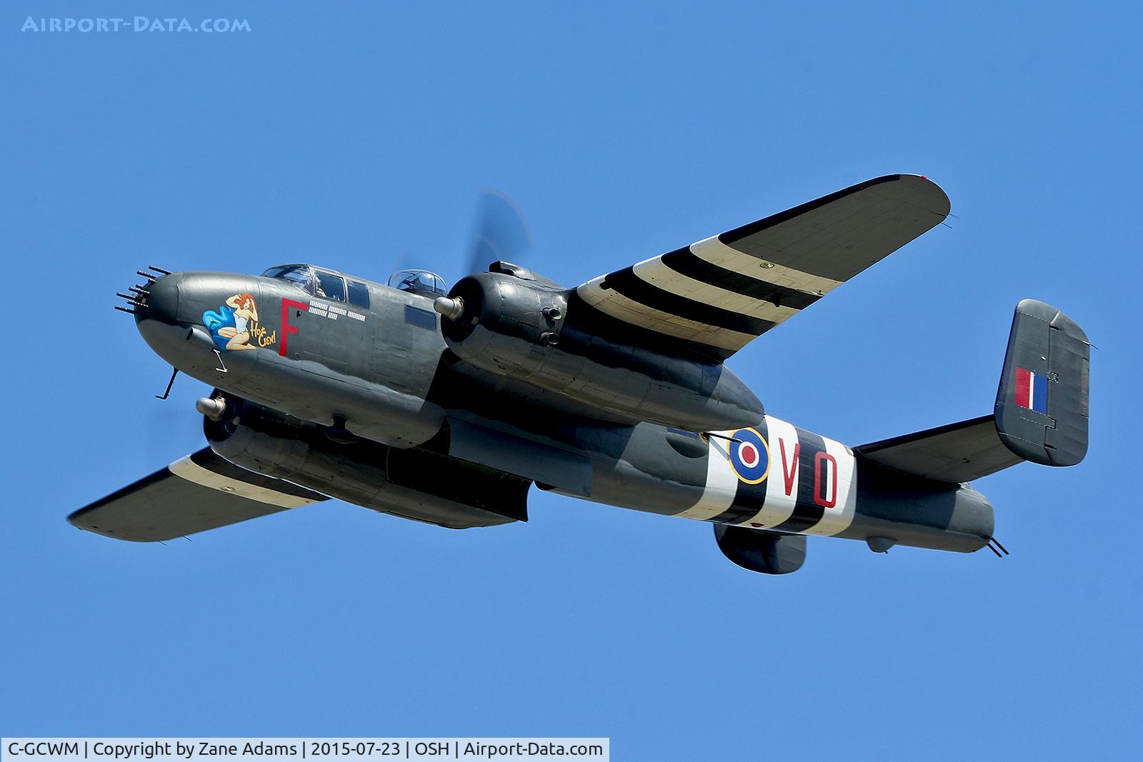 C-GCWM, 1945 North American B-25J Mitchell Mitchell C/N 108-47734, 2015 - EAA AirVenture - Oshkosh Wisconsin