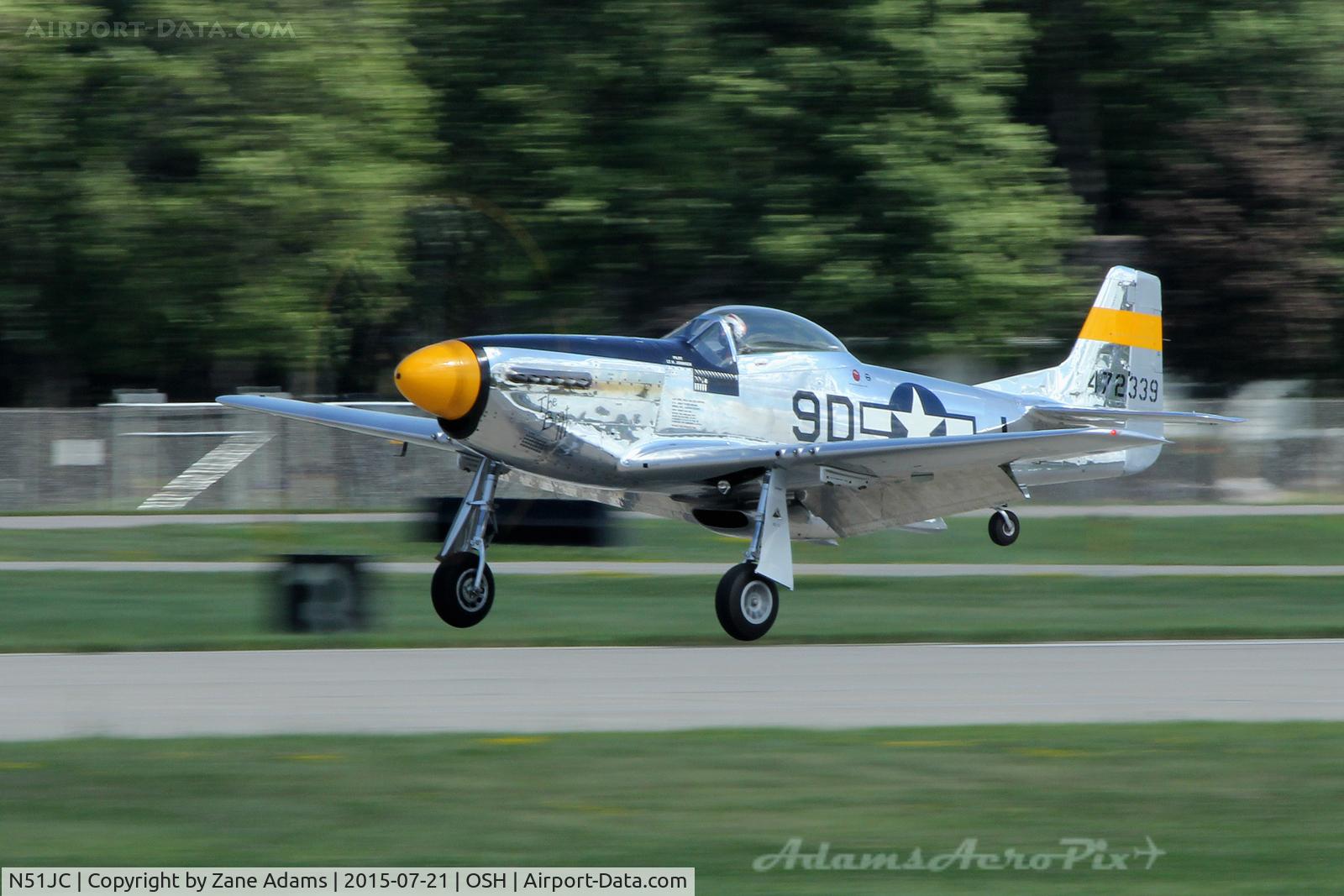N51JC, 1944 North American P-51D Mustang C/N 122-38798, 2015 - EAA AirVenture - Oshkosh Wisconsin
