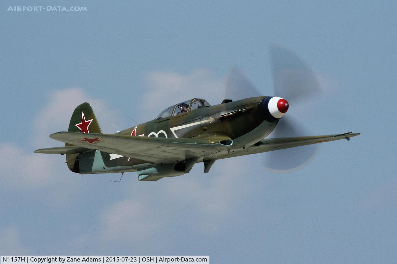 N1157H, 1994 Yakovlev Yak-9U-M C/N 0470402, 2015 - EAA AirVenture - Oshkosh Wisconsin