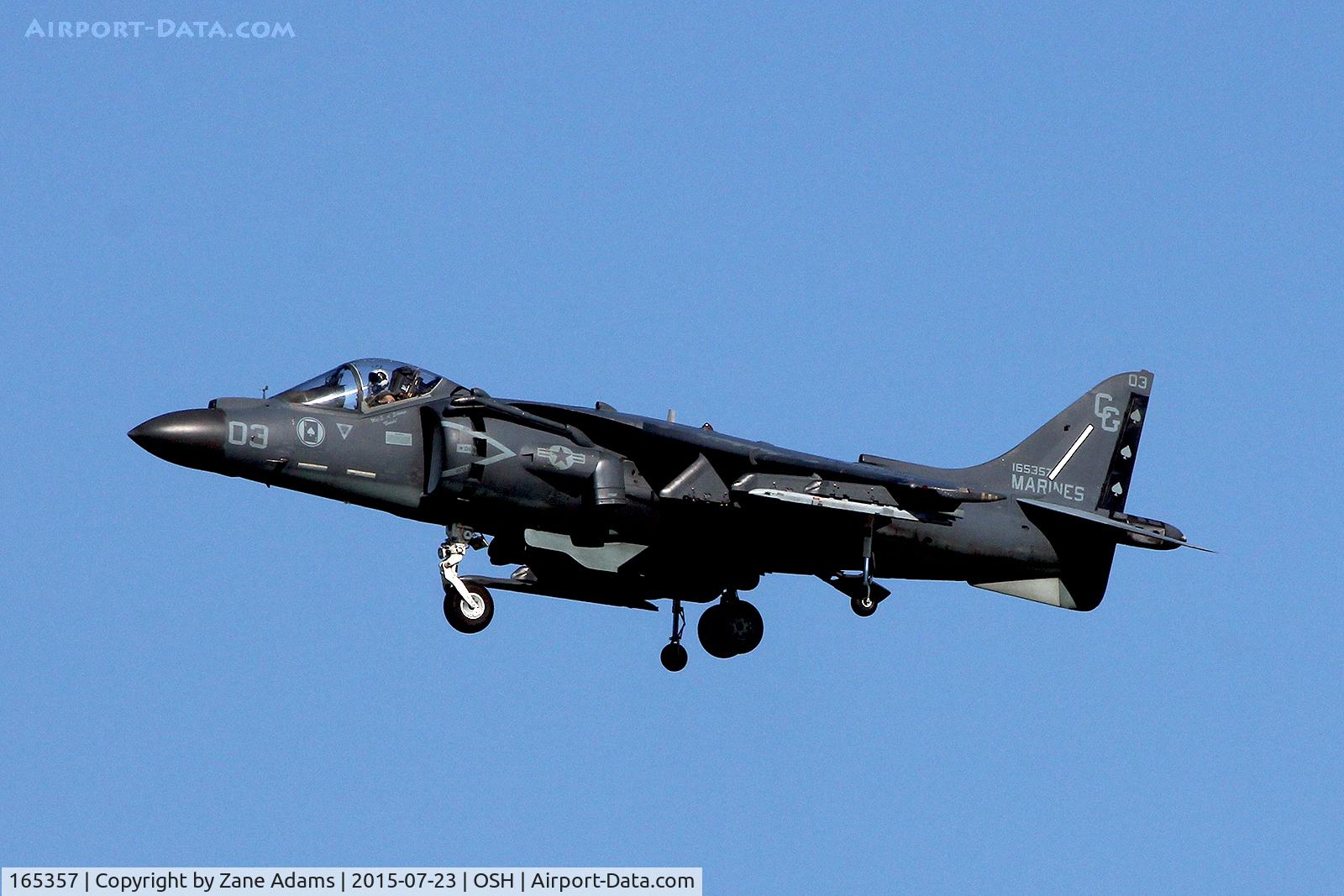 165357, McDonnell Douglas AV-8B Harrier II C/N B274, 2015 - EAA AirVenture - Oshkosh Wisconsin