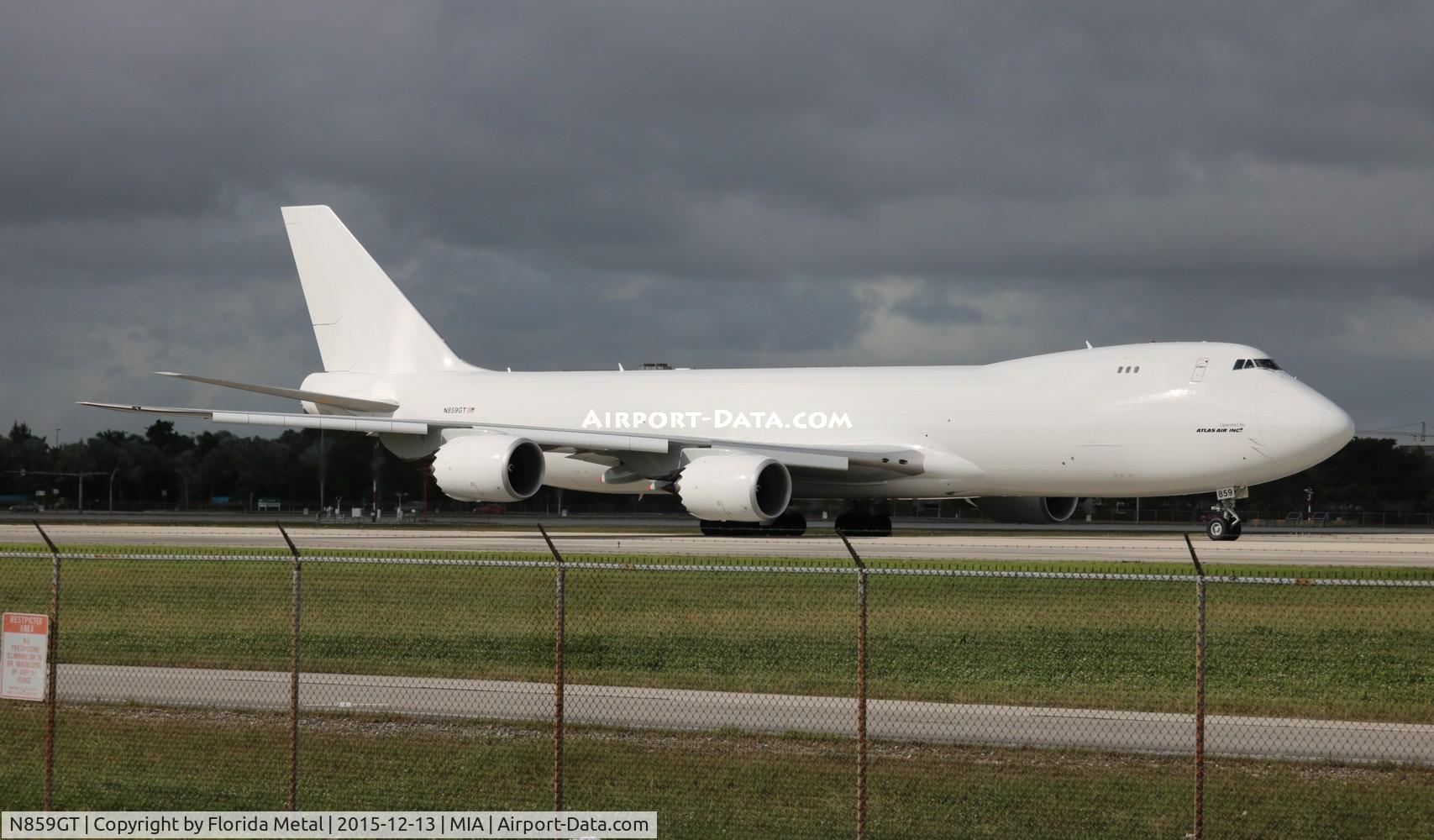 N859GT, 2015 Boeing 747-87UF C/N 62441, Atlas Air