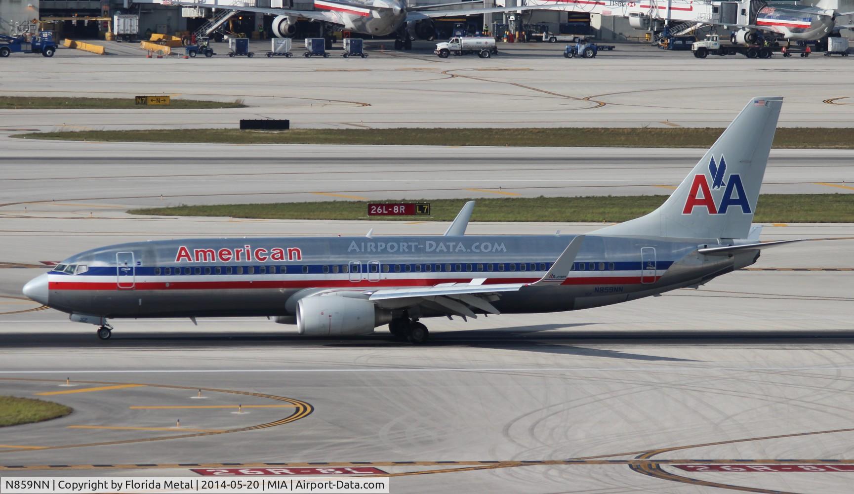 N859NN, Boeing 737-823 C/N 29555, American
