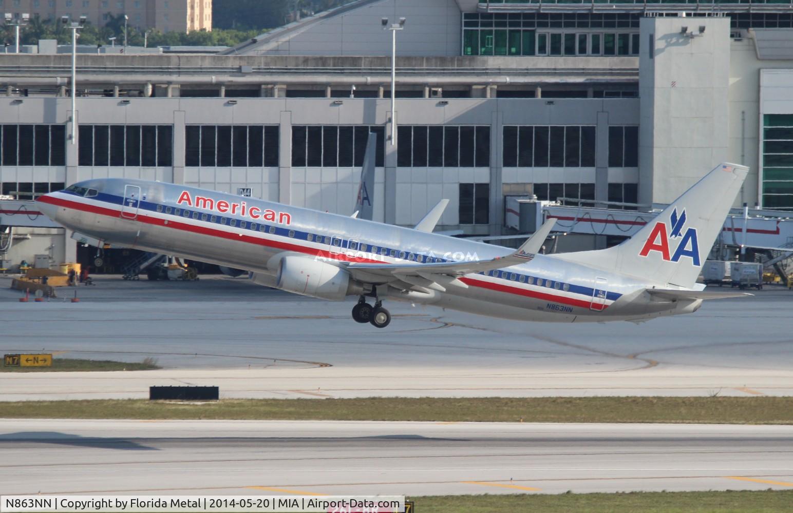N863NN, 2010 Boeing 737-823 C/N 30903, American