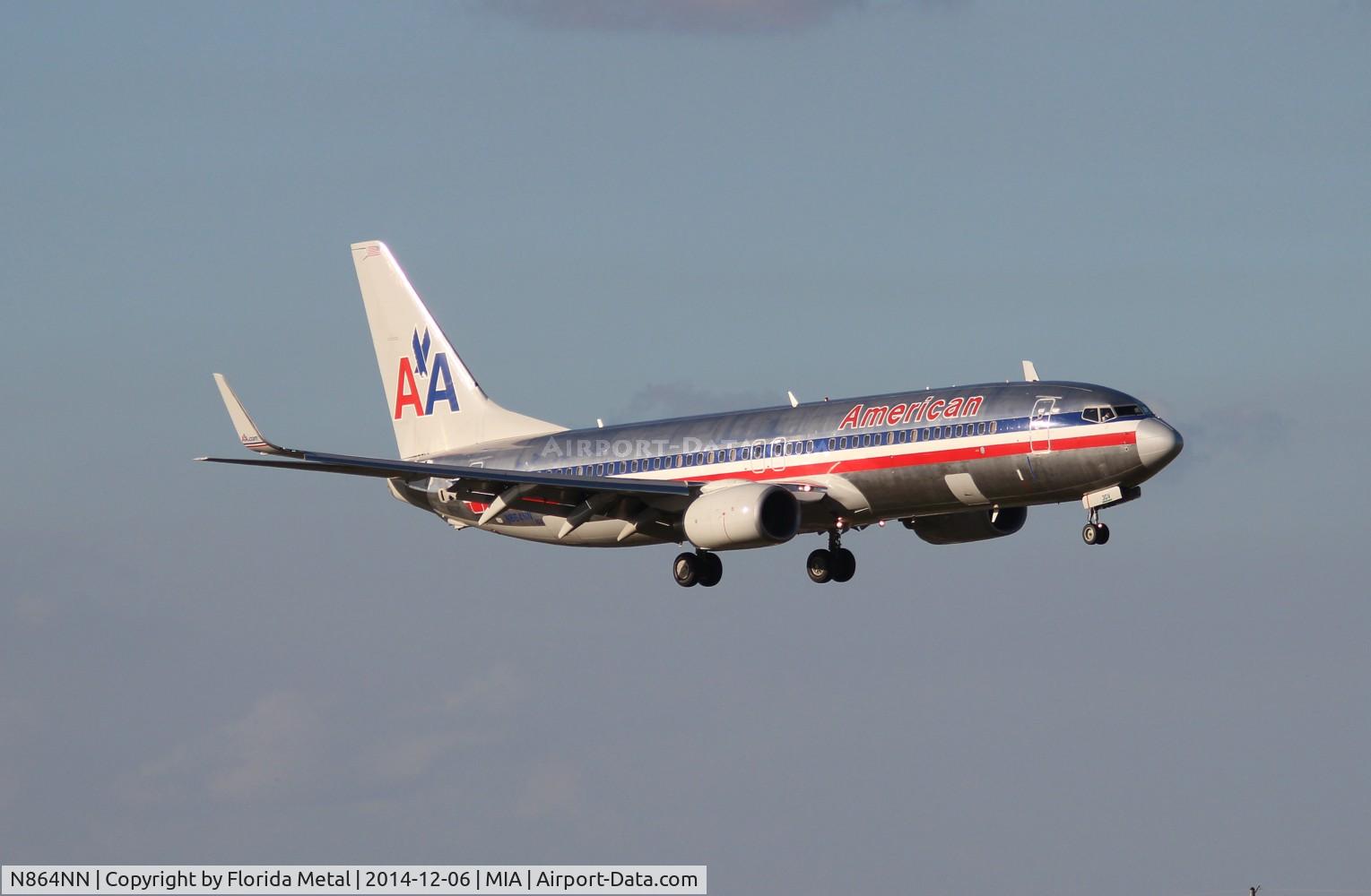 N864NN, 2010 Boeing 737-823 C/N 31111, American