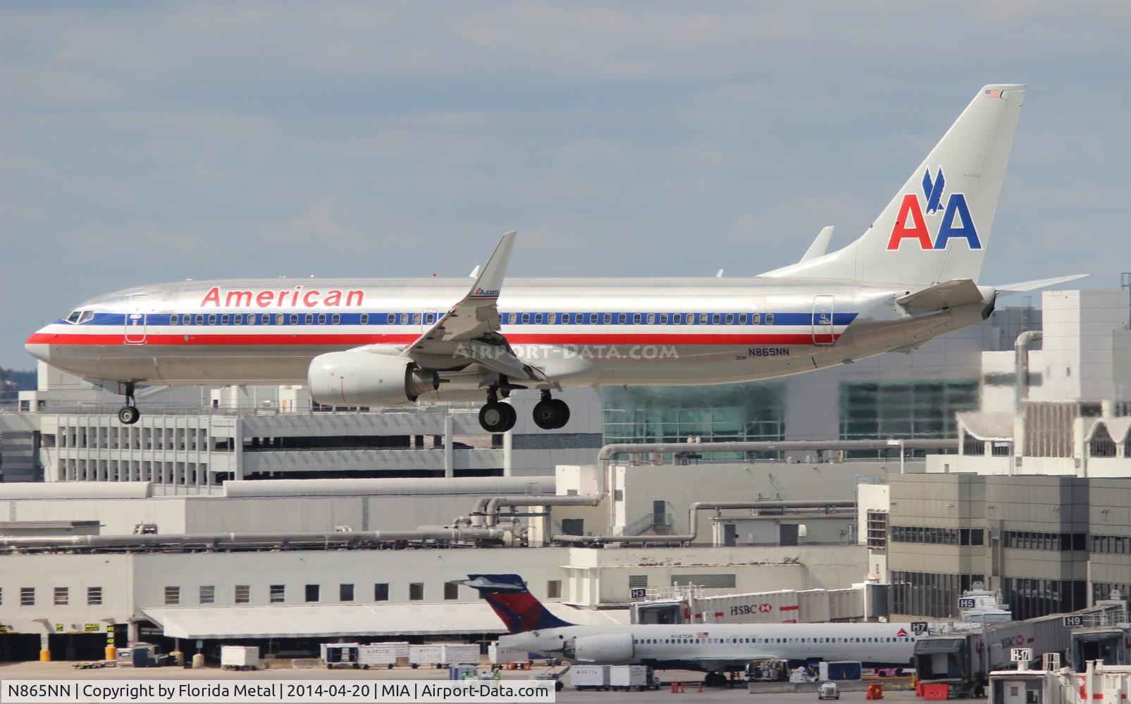 N865NN, 2010 Boeing 737-823 C/N 29554, American