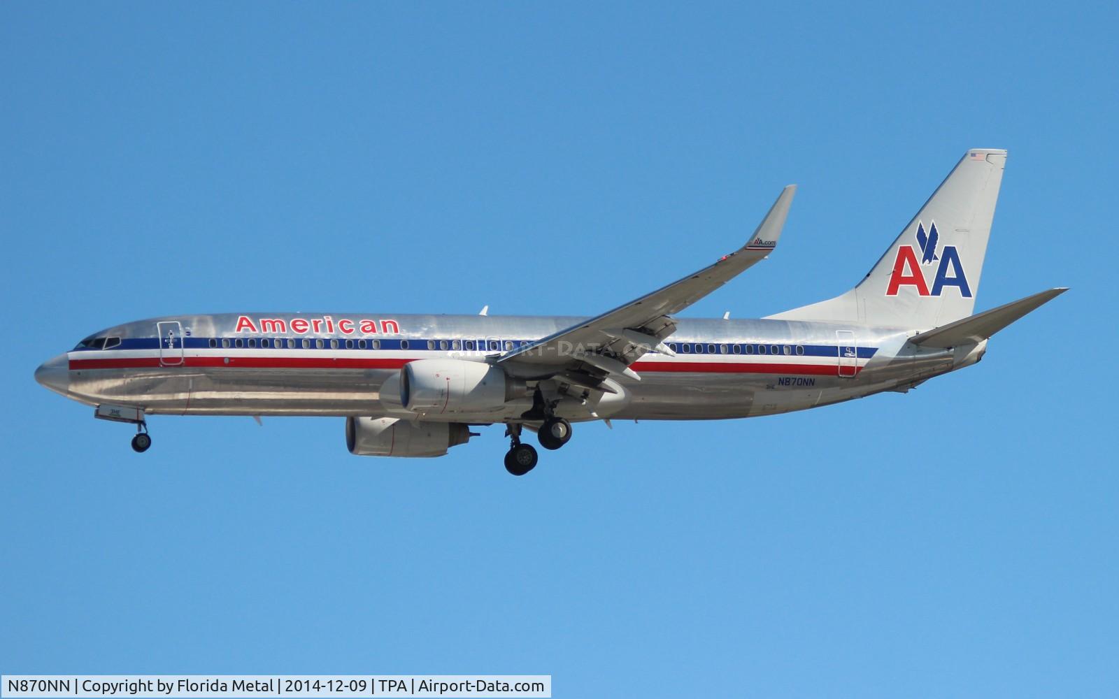 N870NN, 2011 Boeing 737-823 C/N 40765, American