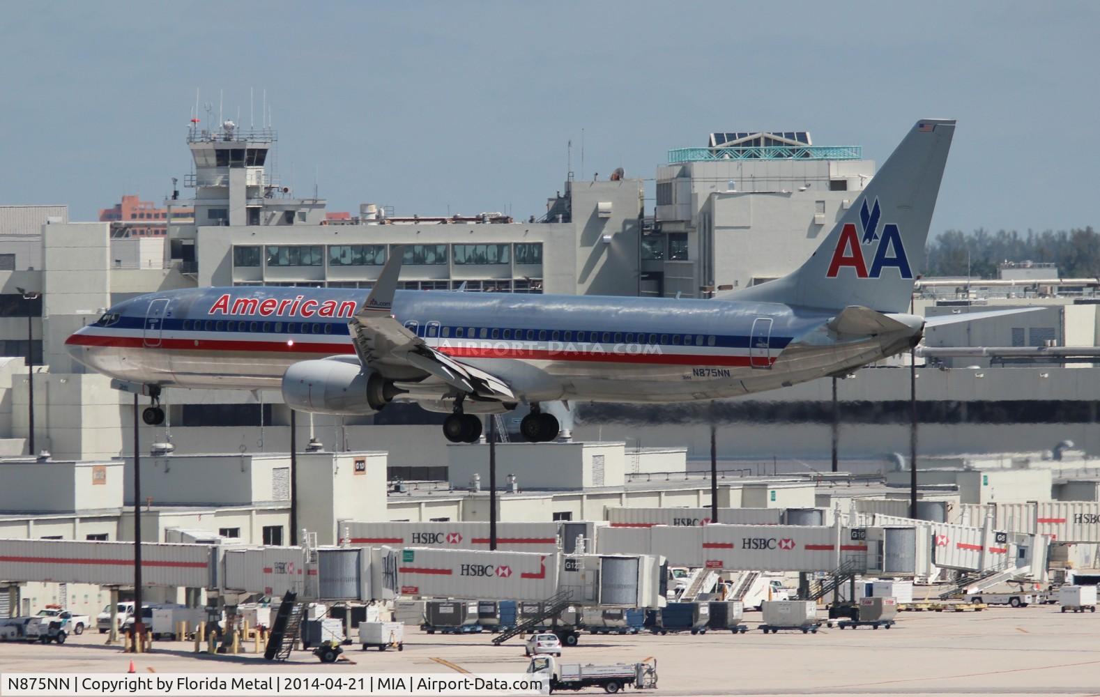 N875NN, 2011 Boeing 737-823 C/N 33220, American