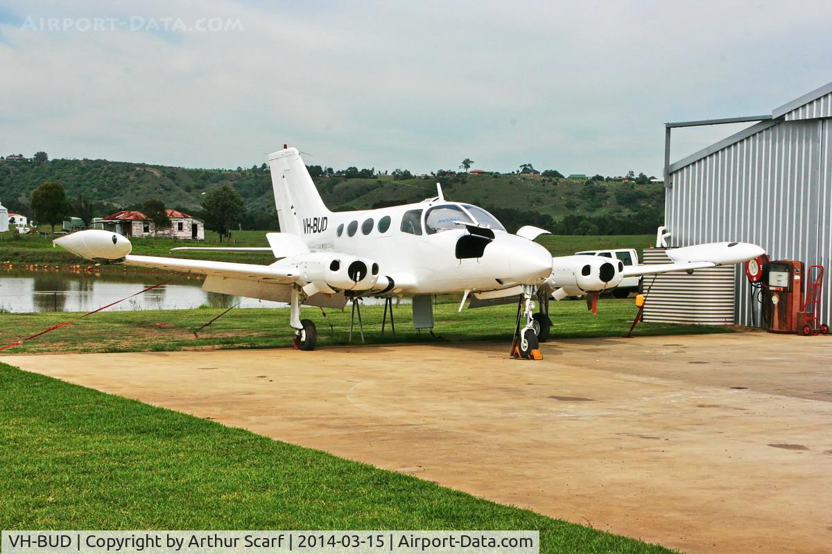 VH-BUD, 1967 Cessna 402 C/N 4020079, VH-BUD Luskintyre Airfield NSW 2014