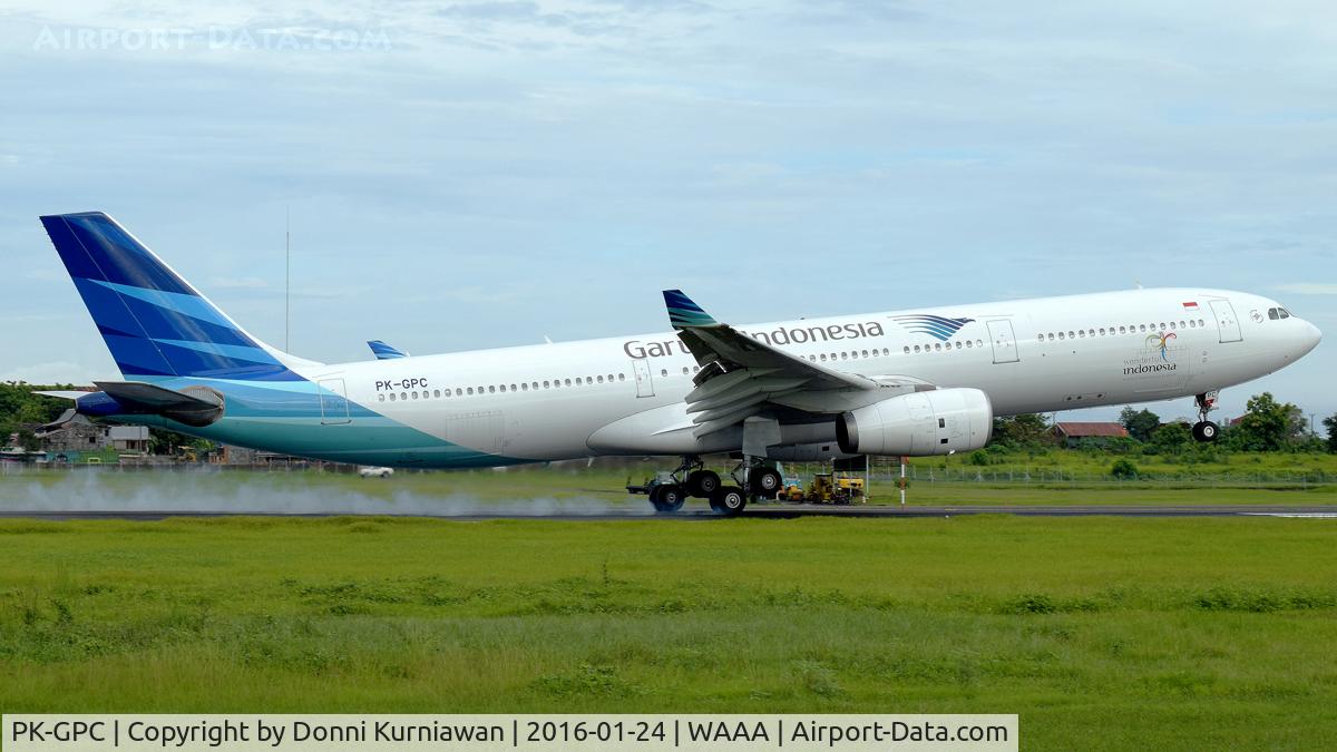 PK-GPC, 1996 Airbus A330-341 C/N 140, GIA987 JED-KNO-UPG